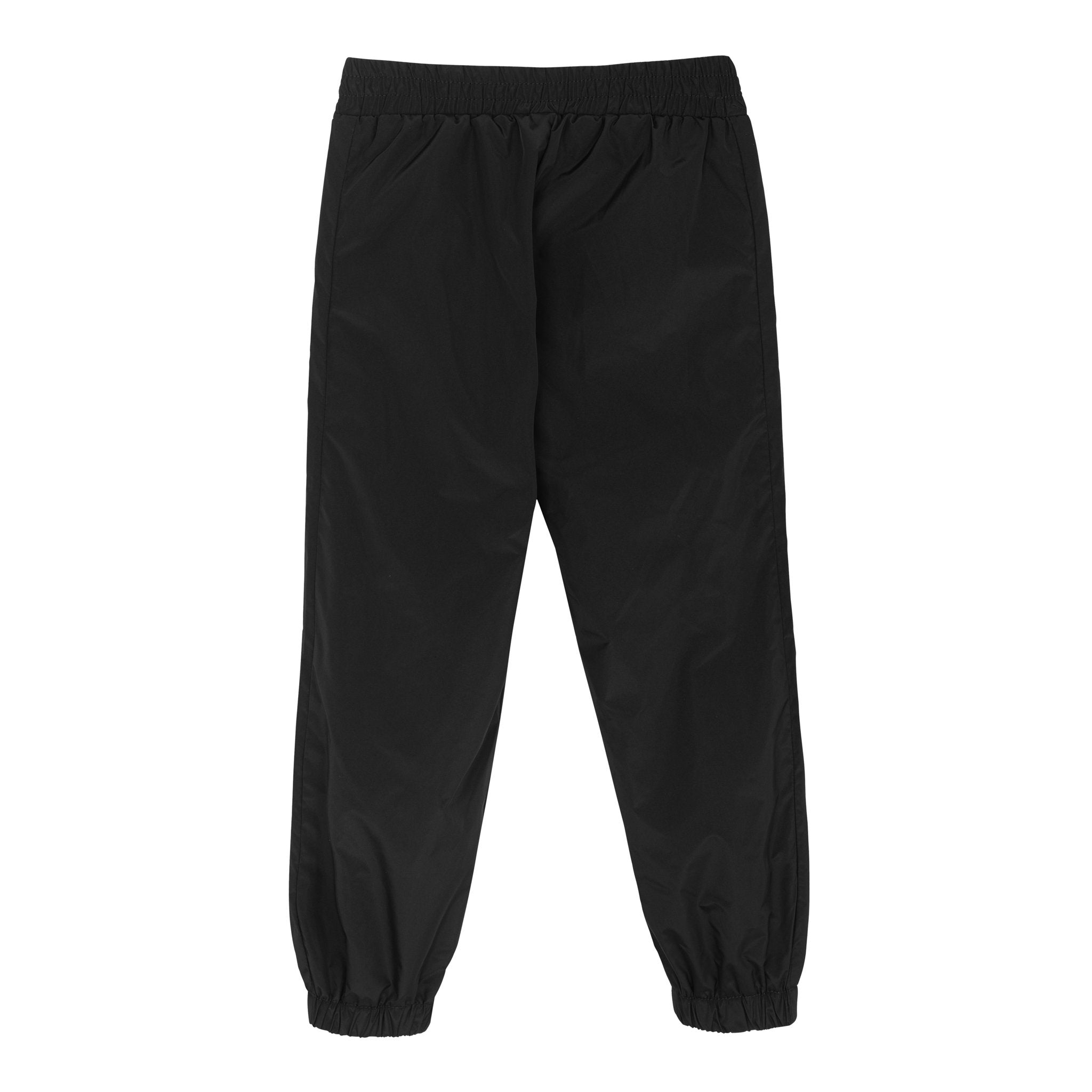 nylon pants black