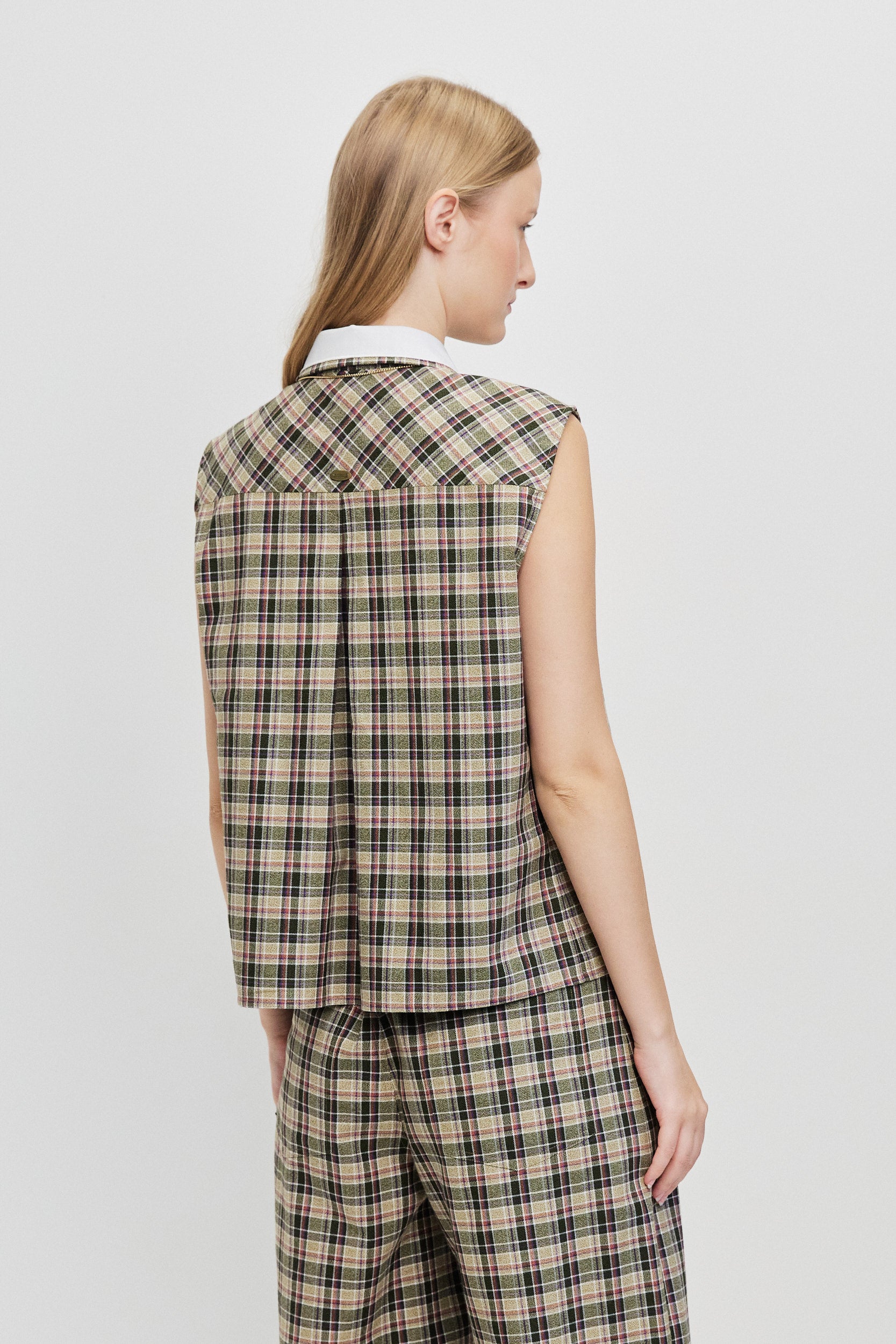 VINTAGE DOUBLE COLLAR SHIRT