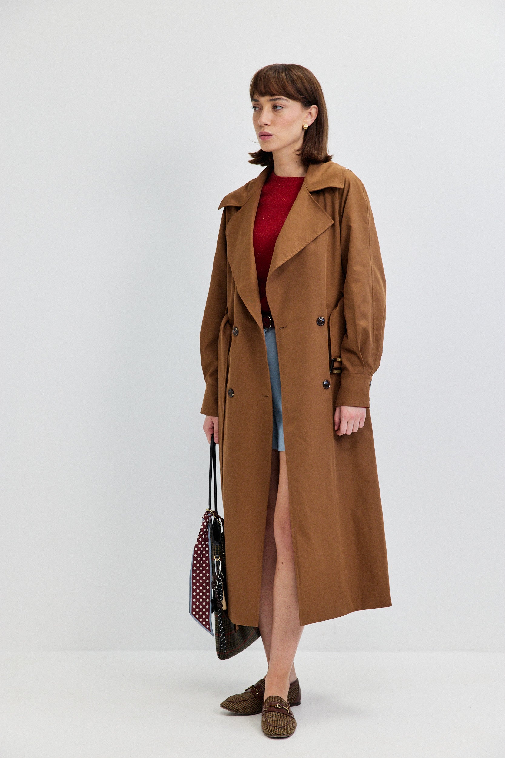 RAGLAN TRENCH COAT