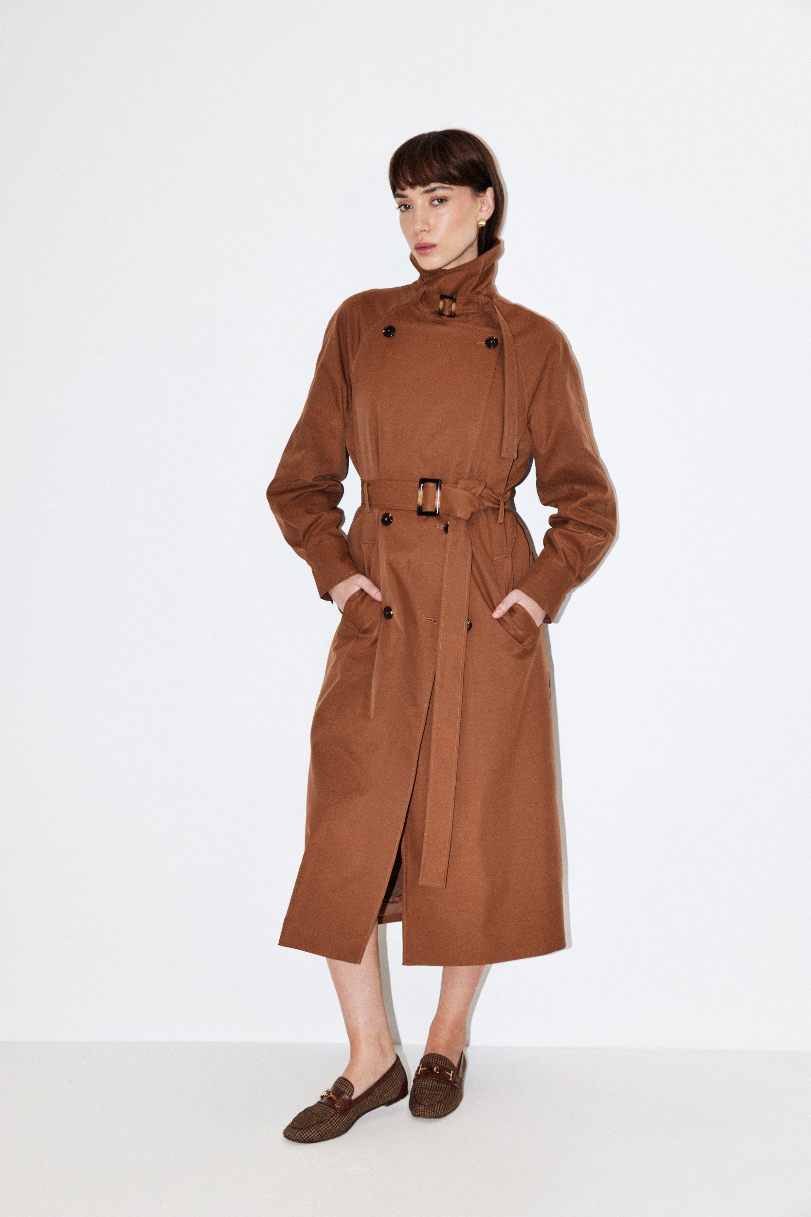 RAGLAN TRENCH COAT