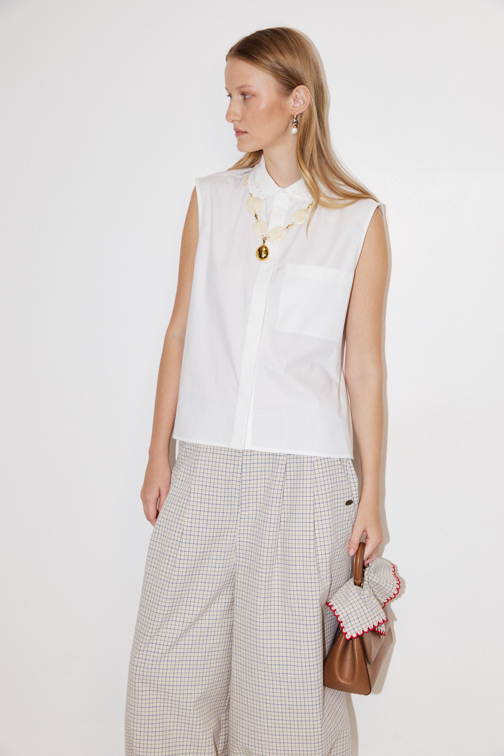 VINTAGE DOUBLE COLLAR SHIRT