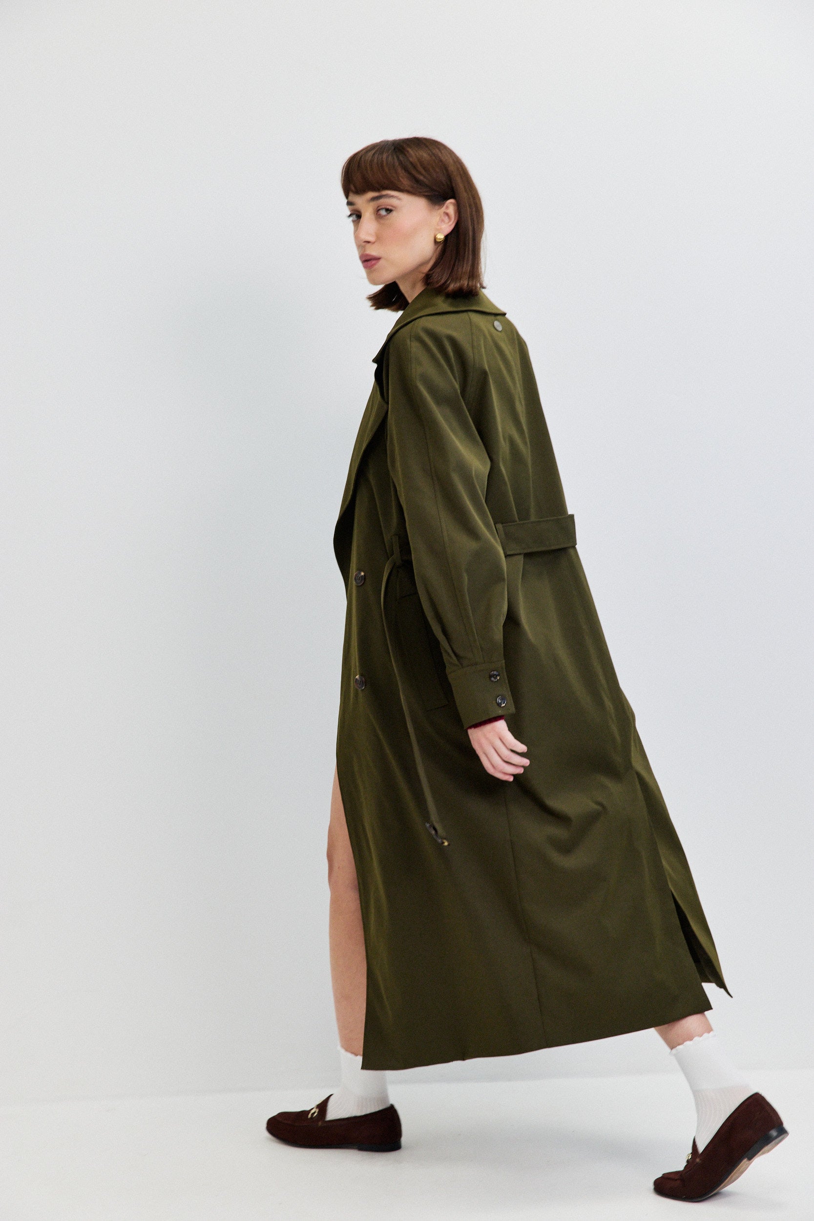RAGLAN TRENCH COAT