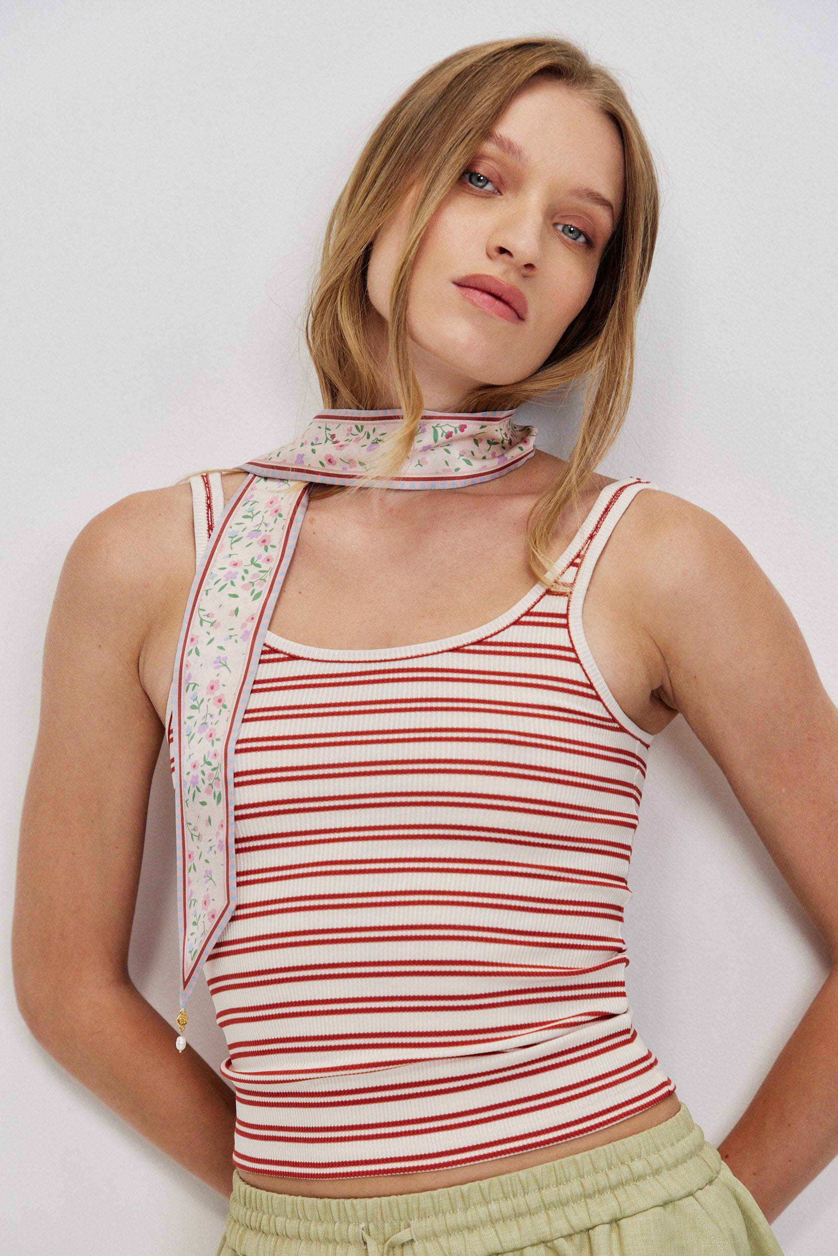 SILK TIE SCARF