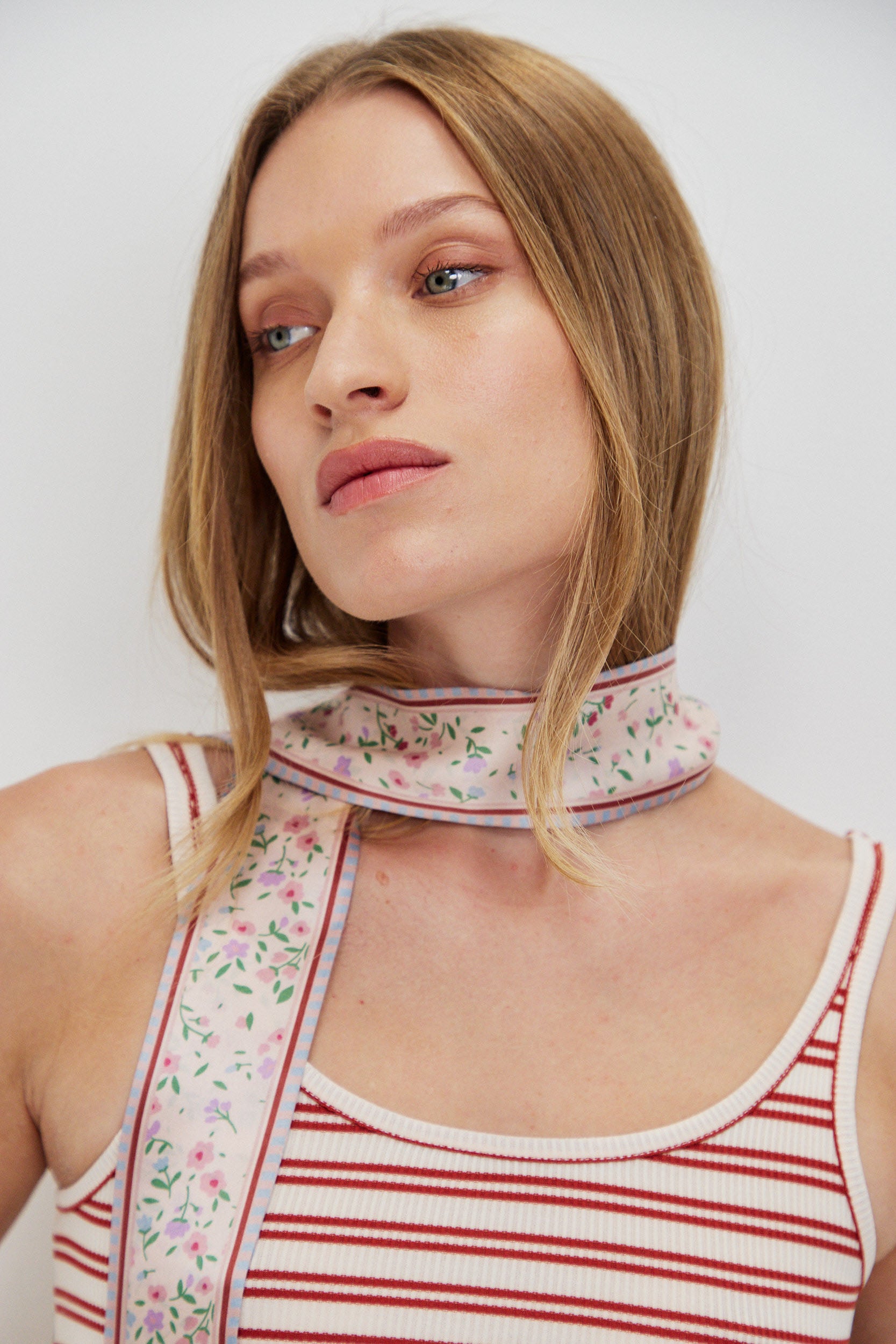 SILK TIE SCARF