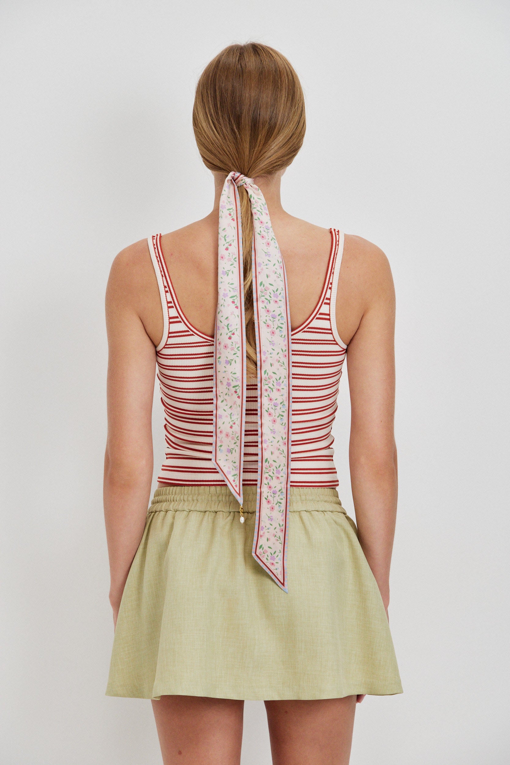 SILK TIE SCARF