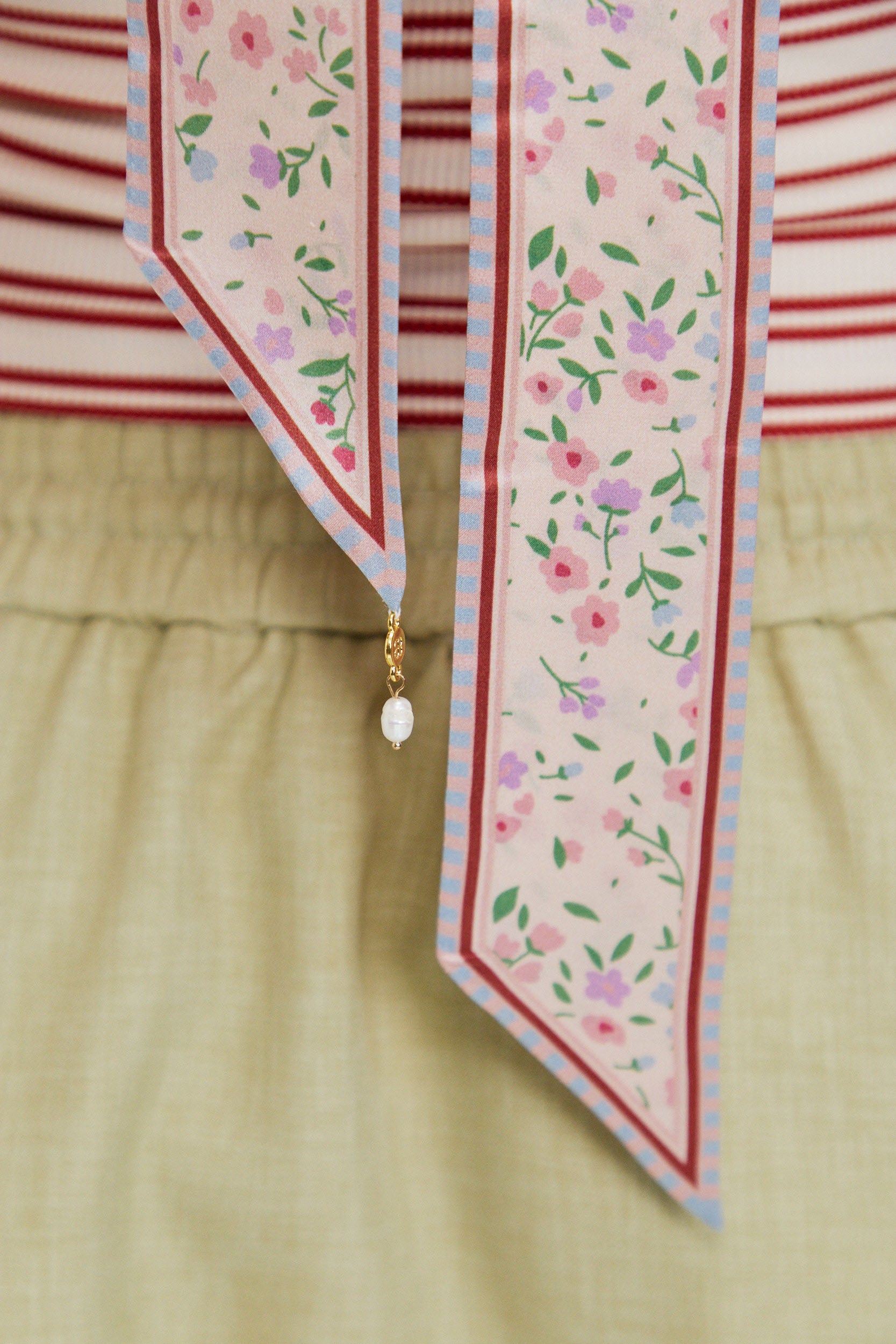 SILK TIE SCARF
