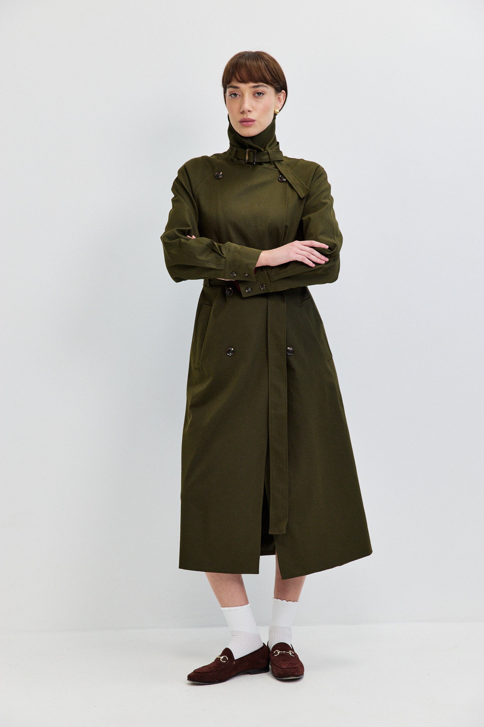 RAGLAN TRENCH COAT