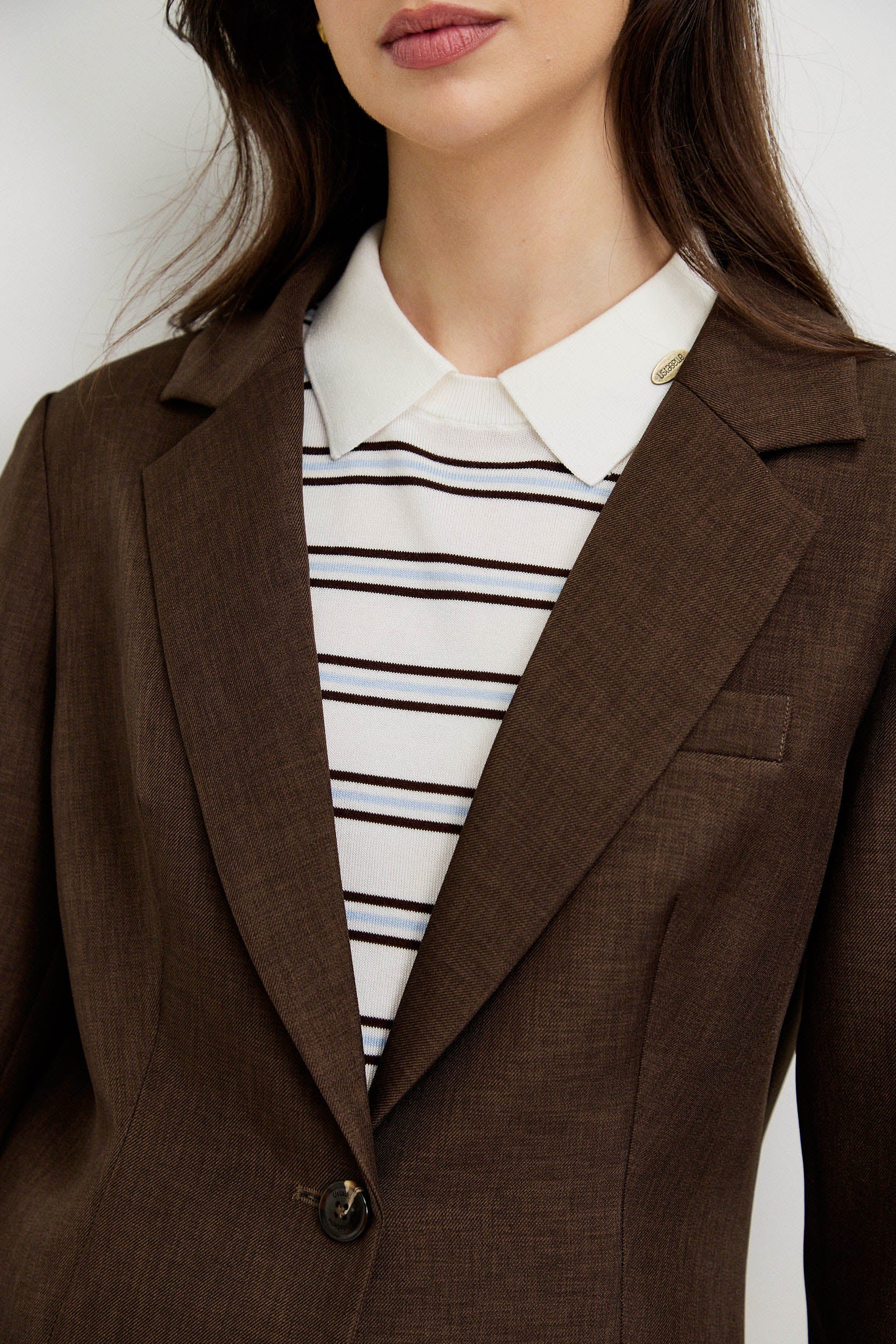 TAILORED JACKET WITH BALLOON SLEEVES