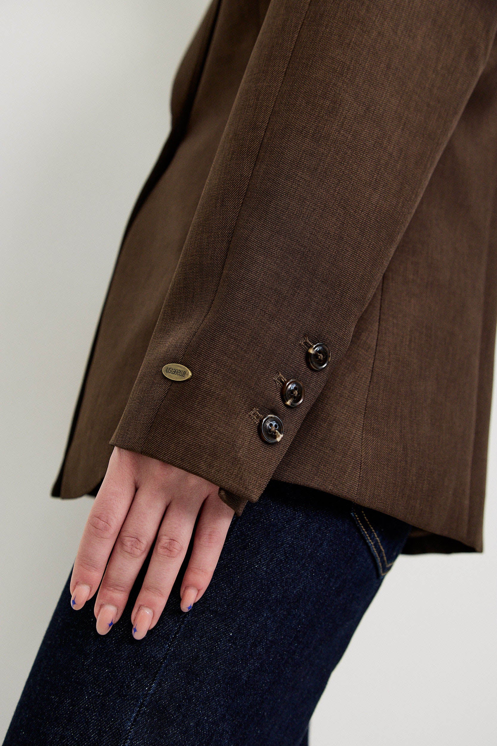 TAILORED JACKET WITH BALLOON SLEEVES