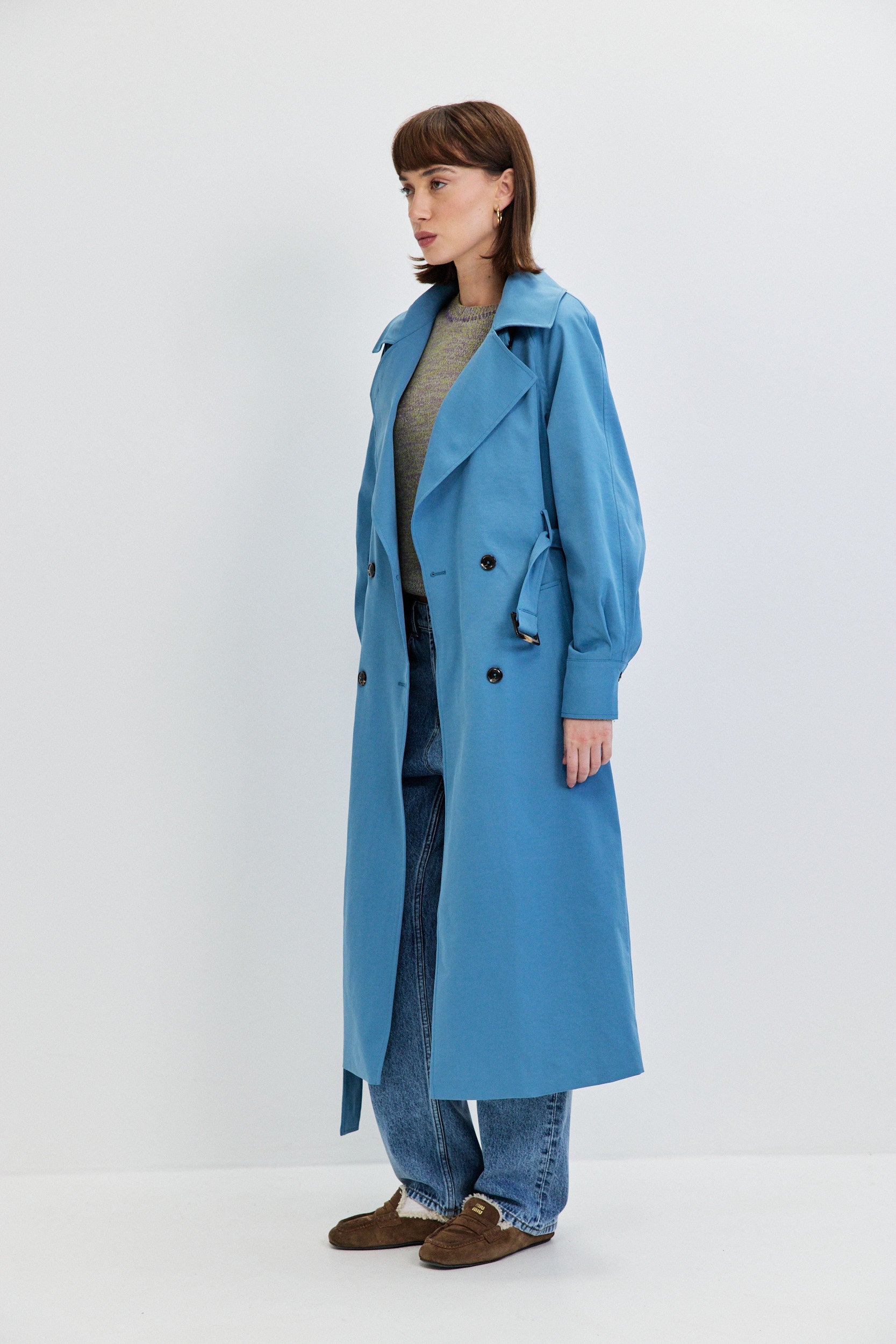RAGLAN TRENCH COAT