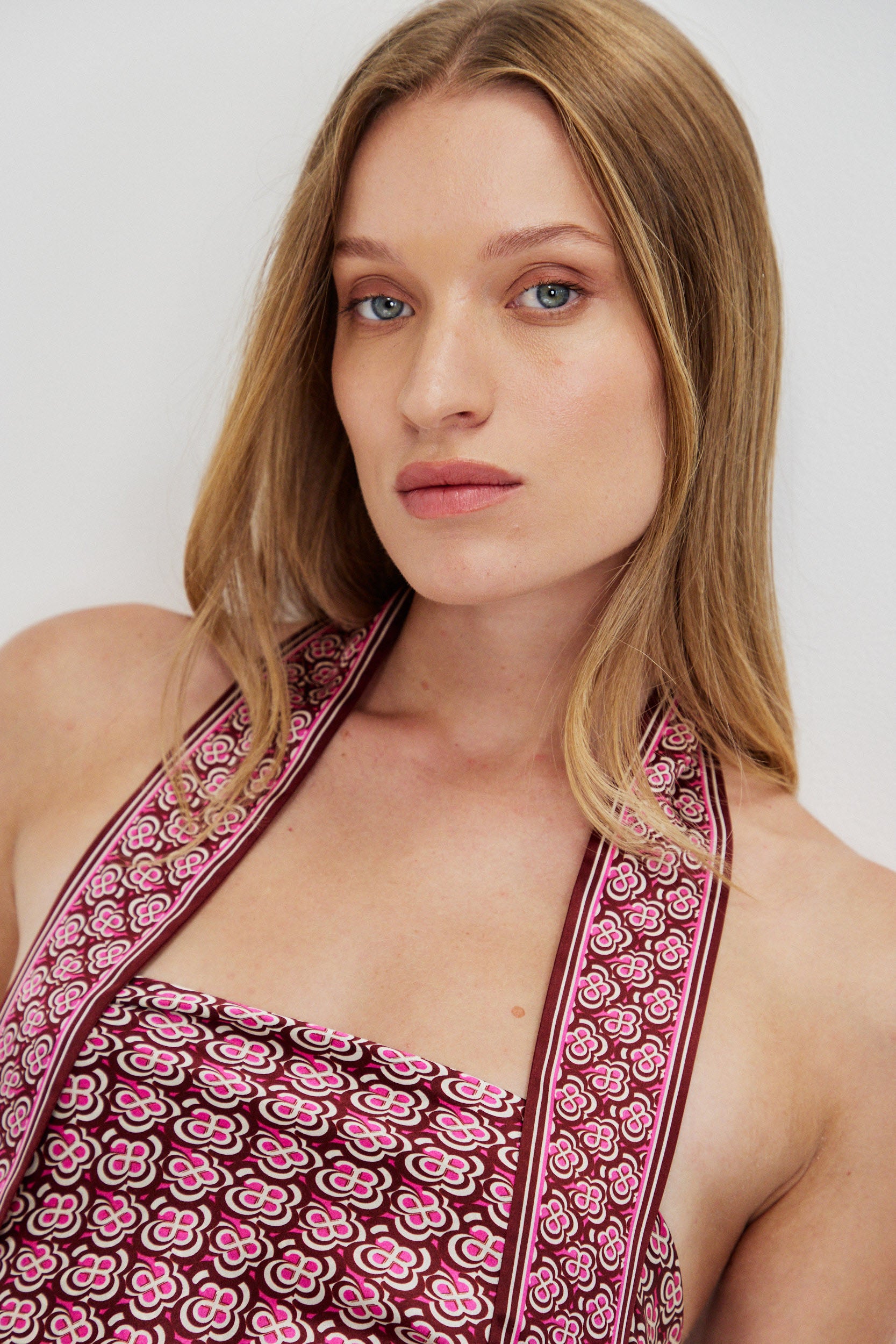 SILK TIE SCARF