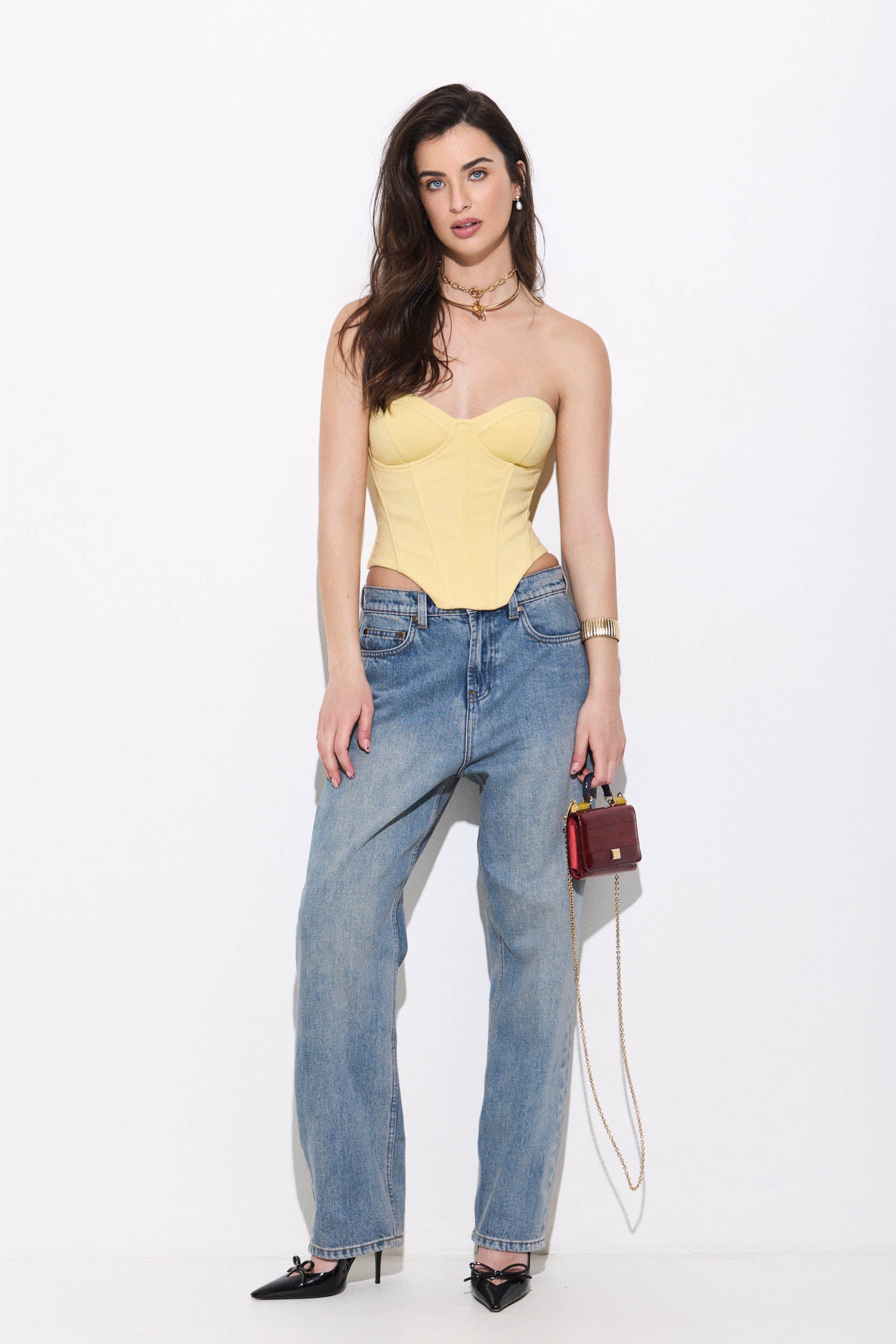 FRENCH TERRY CORSET