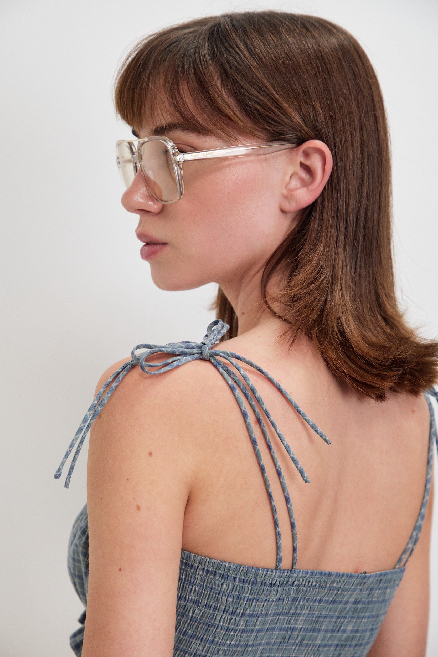 CROP TOP WITH GATHERS