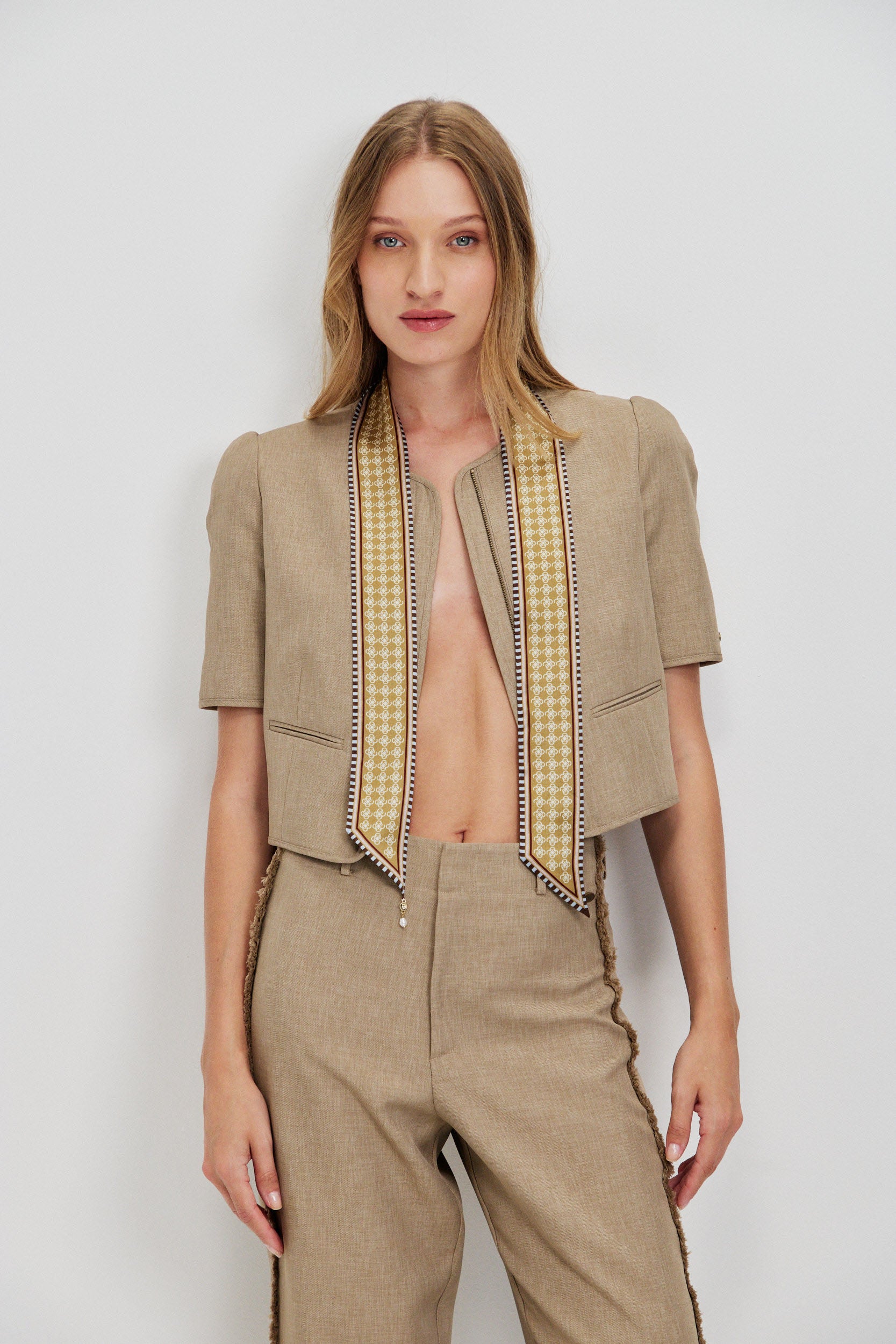 SILK TIE SCARF
