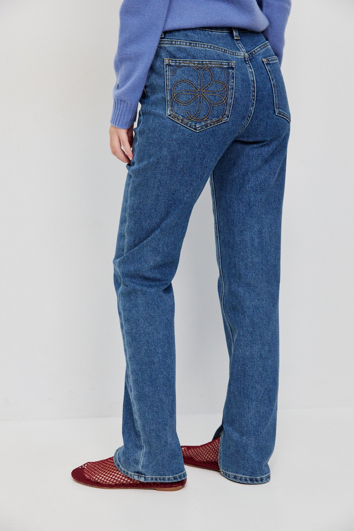 NO. 140 SLIM LEG INNER SLIT