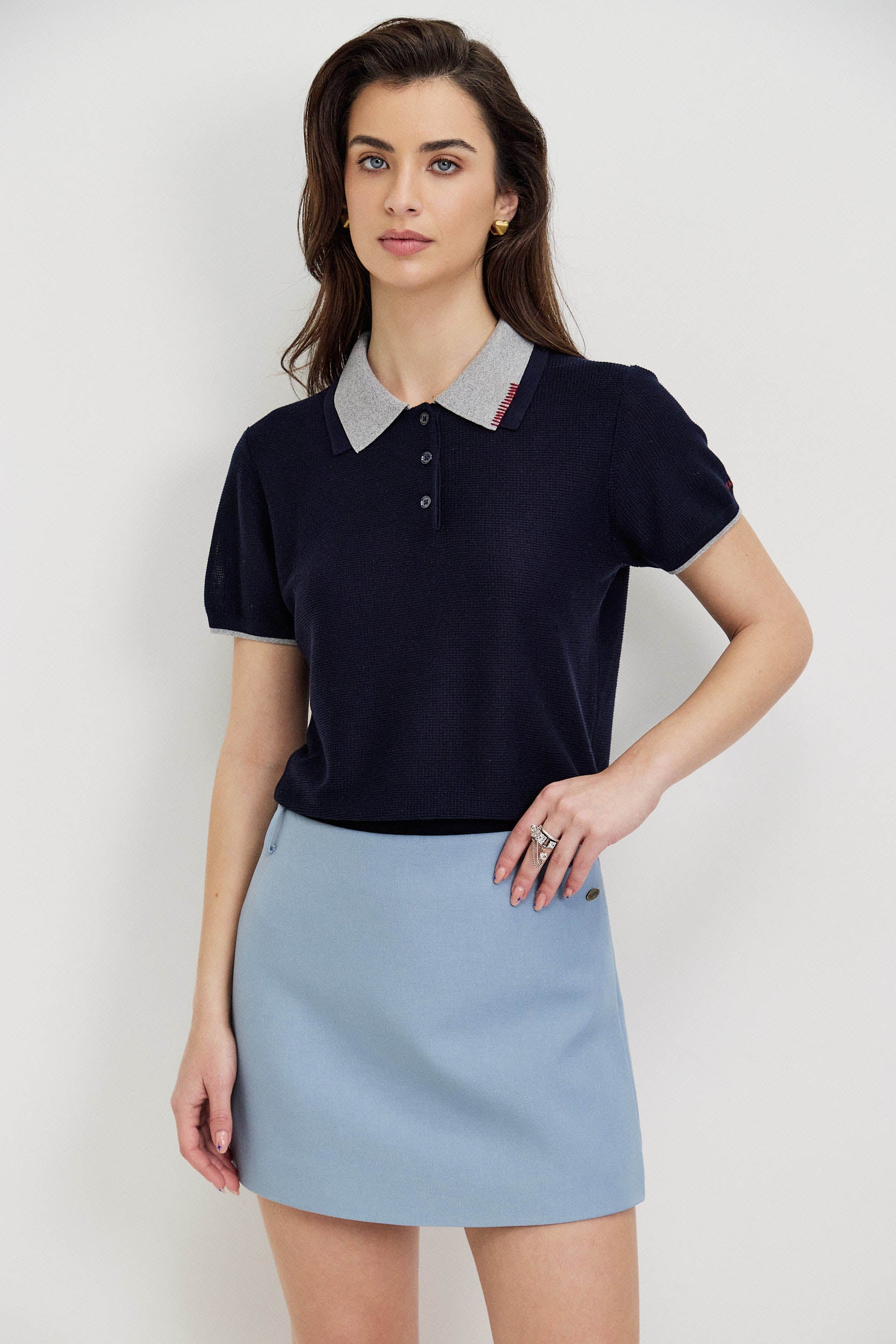 DOUBLE COLLAR POLO