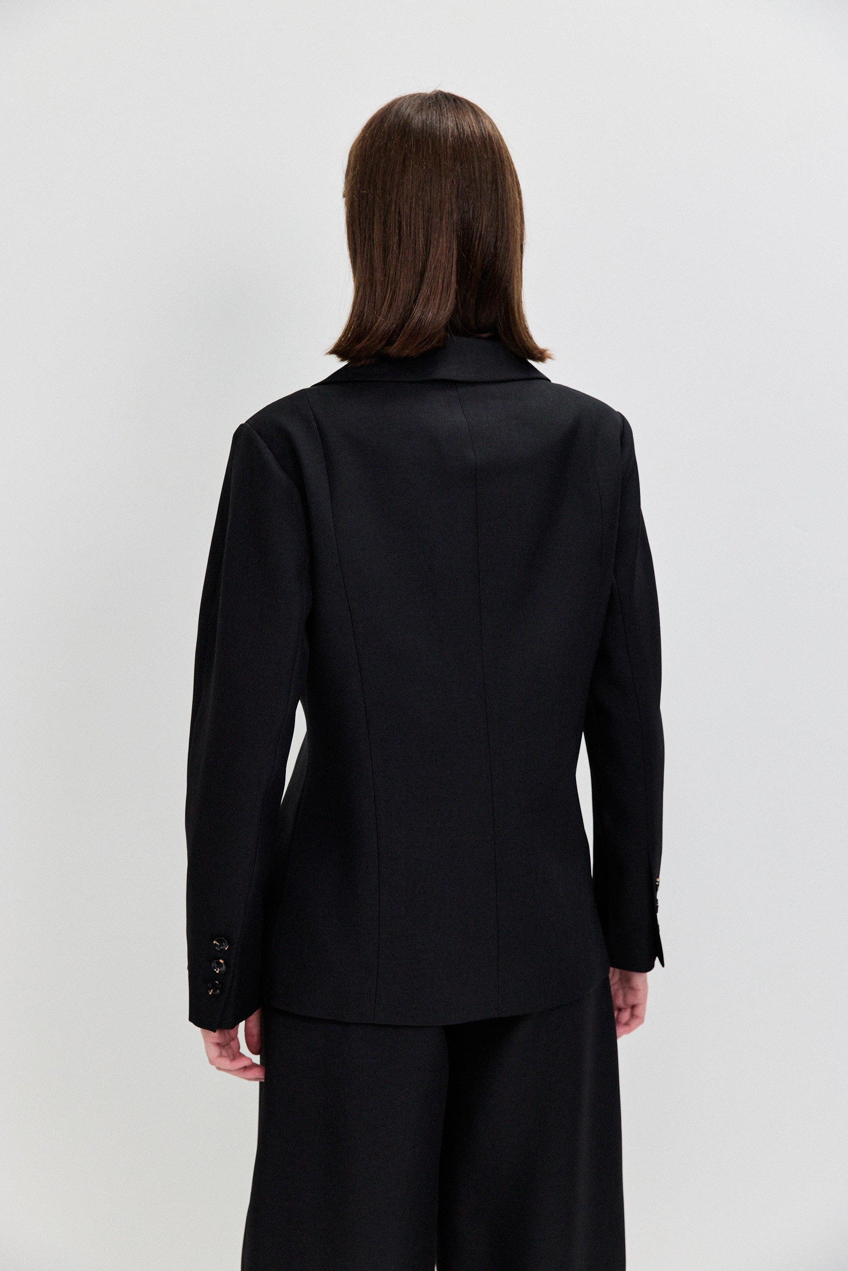 TAILORED JACKET WITH BALLOON SLEEVES