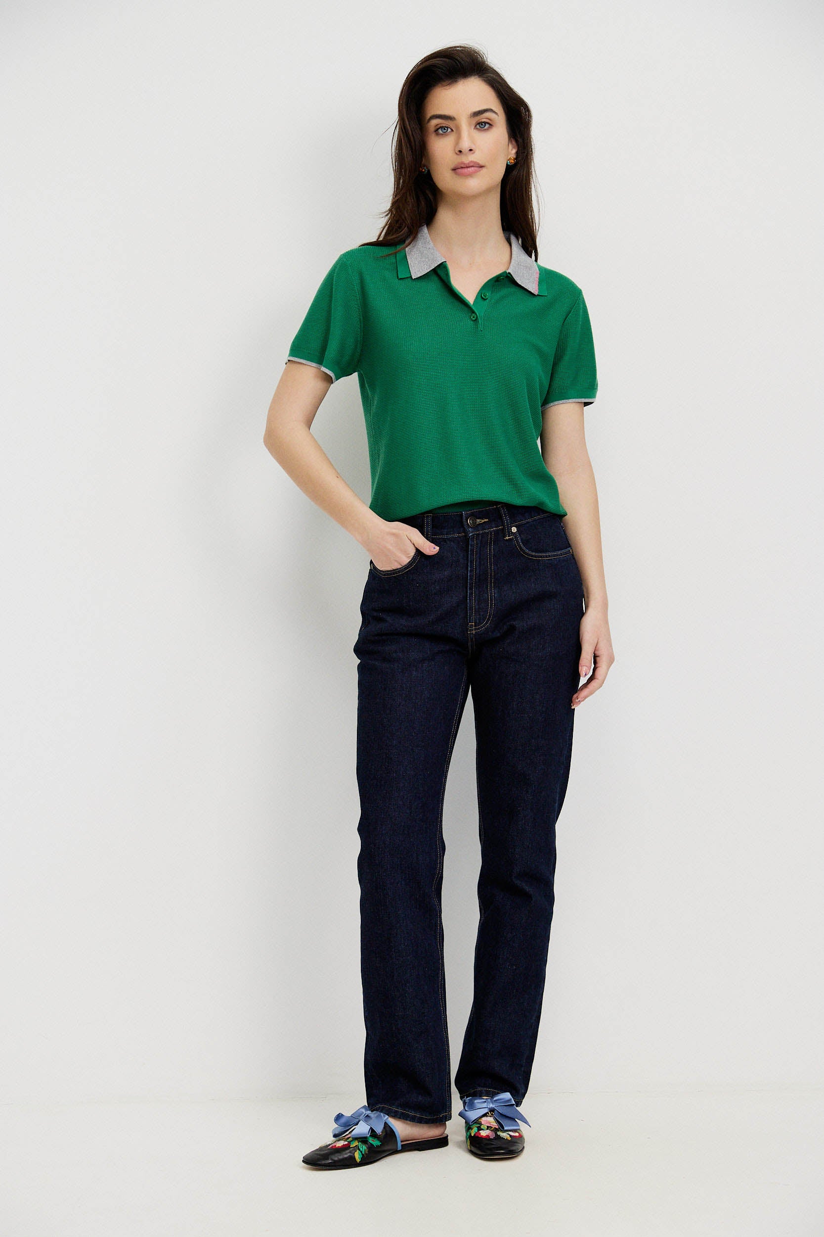DOUBLE COLLAR POLO