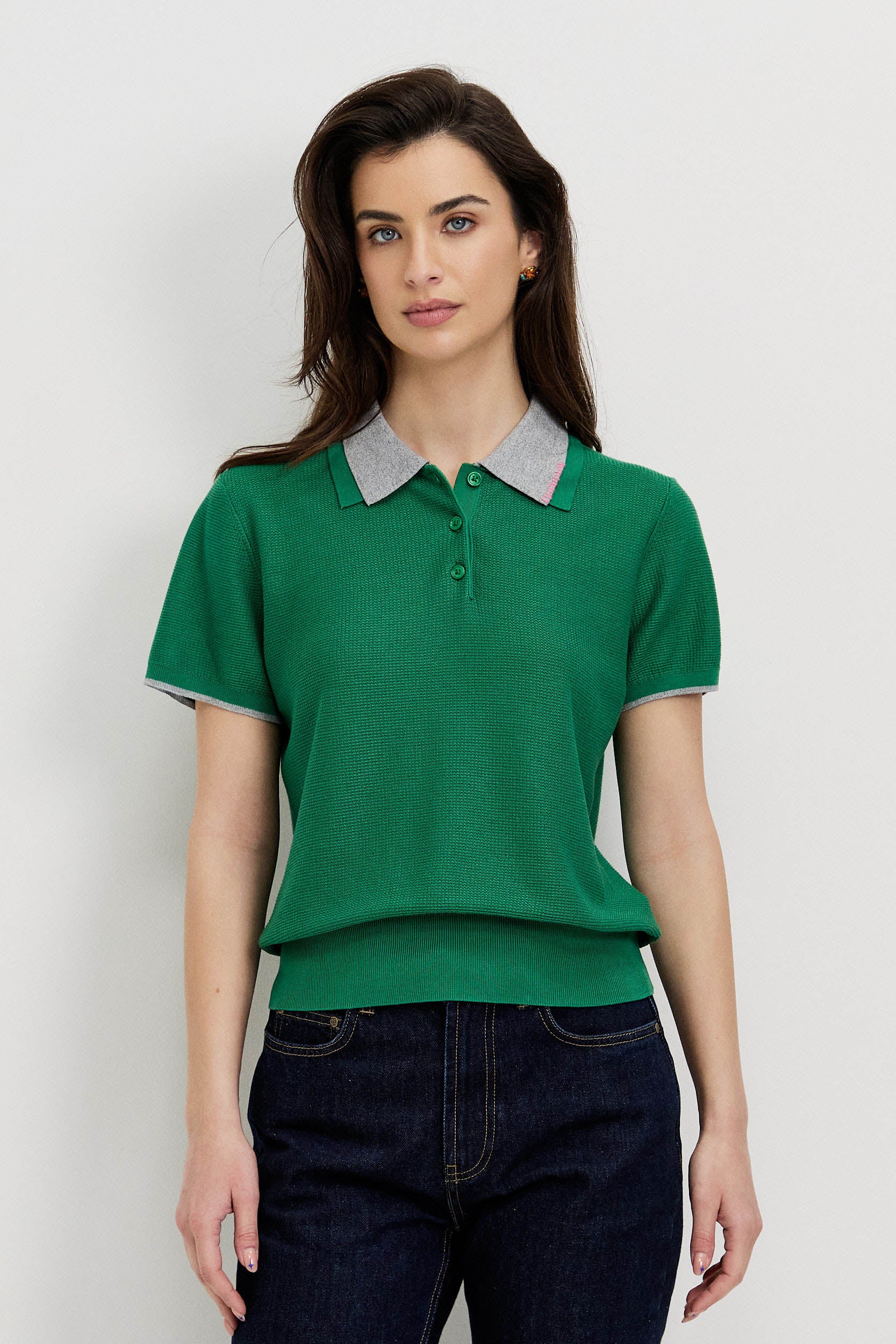 DOUBLE COLLAR POLO