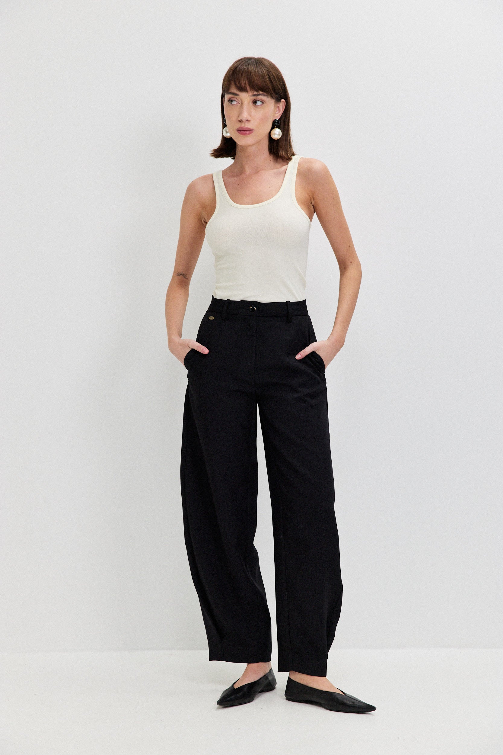 BALLOON TAILORED PANTS