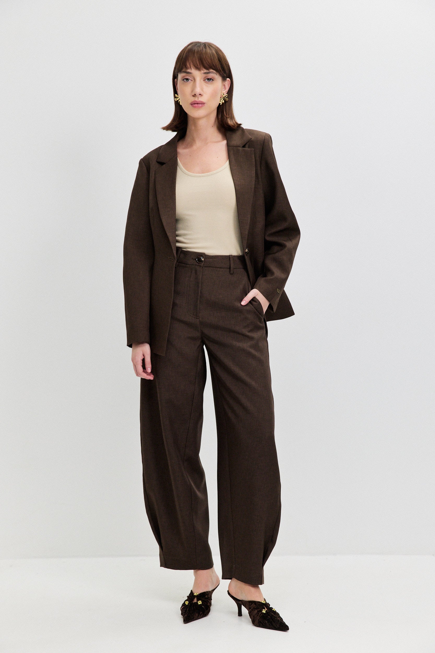 BALLOON TAILORED PANTS