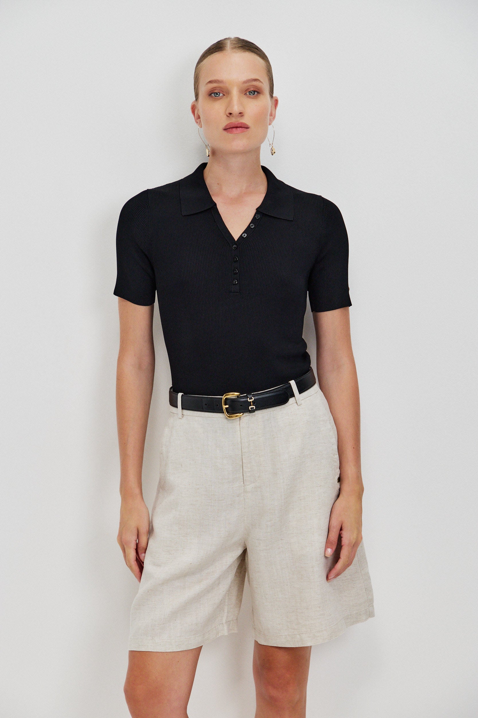 VISCOSE SLIM POLO