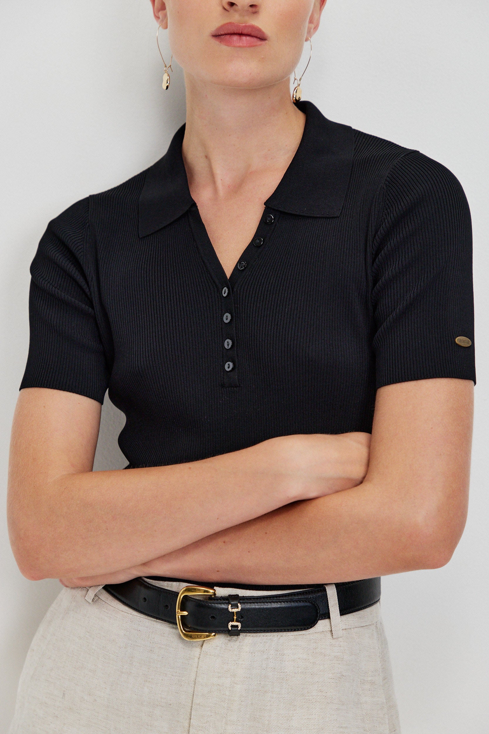 VISCOSE SLIM POLO
