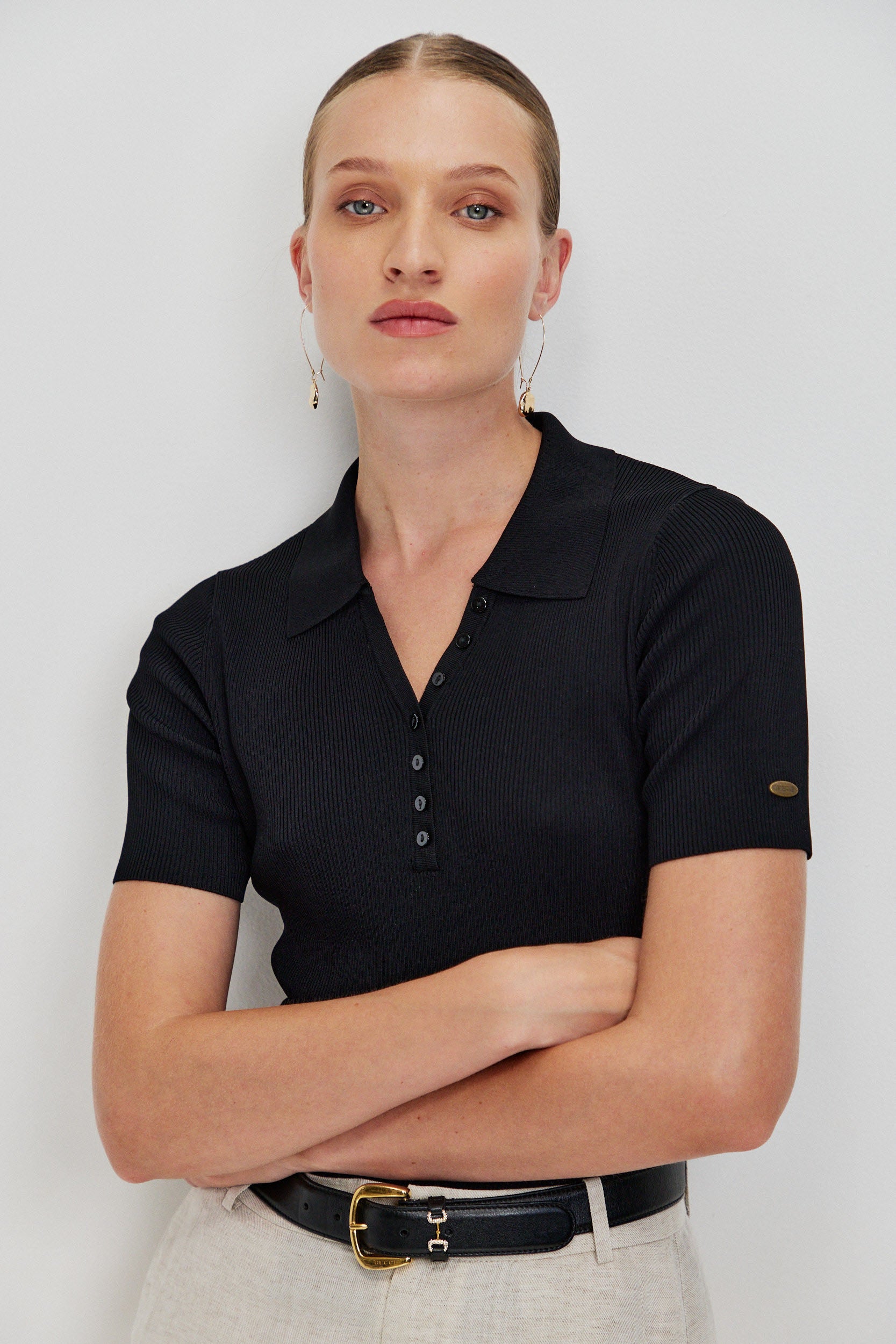 VISCOSE SLIM POLO