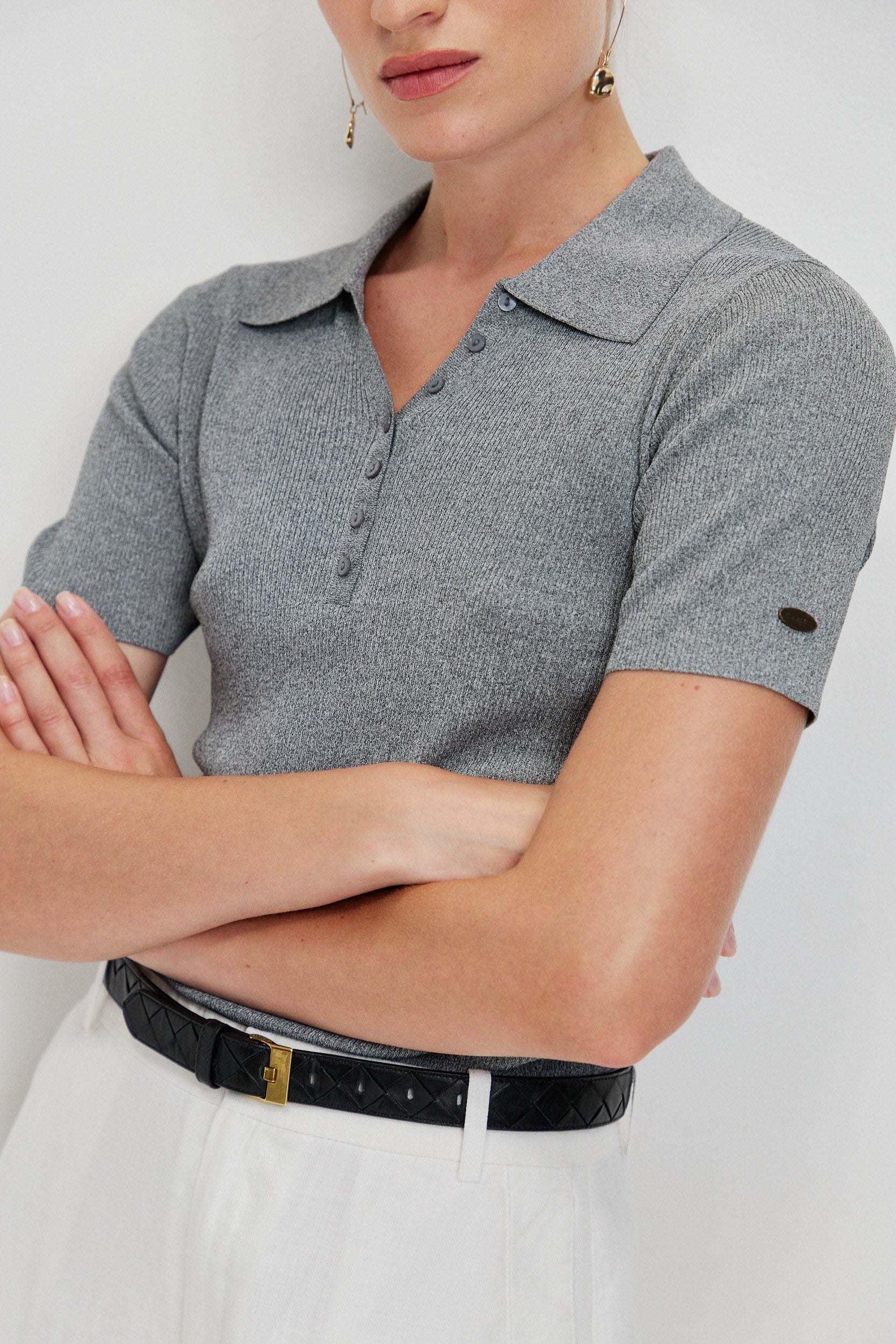 VISCOSE SLIM POLO
