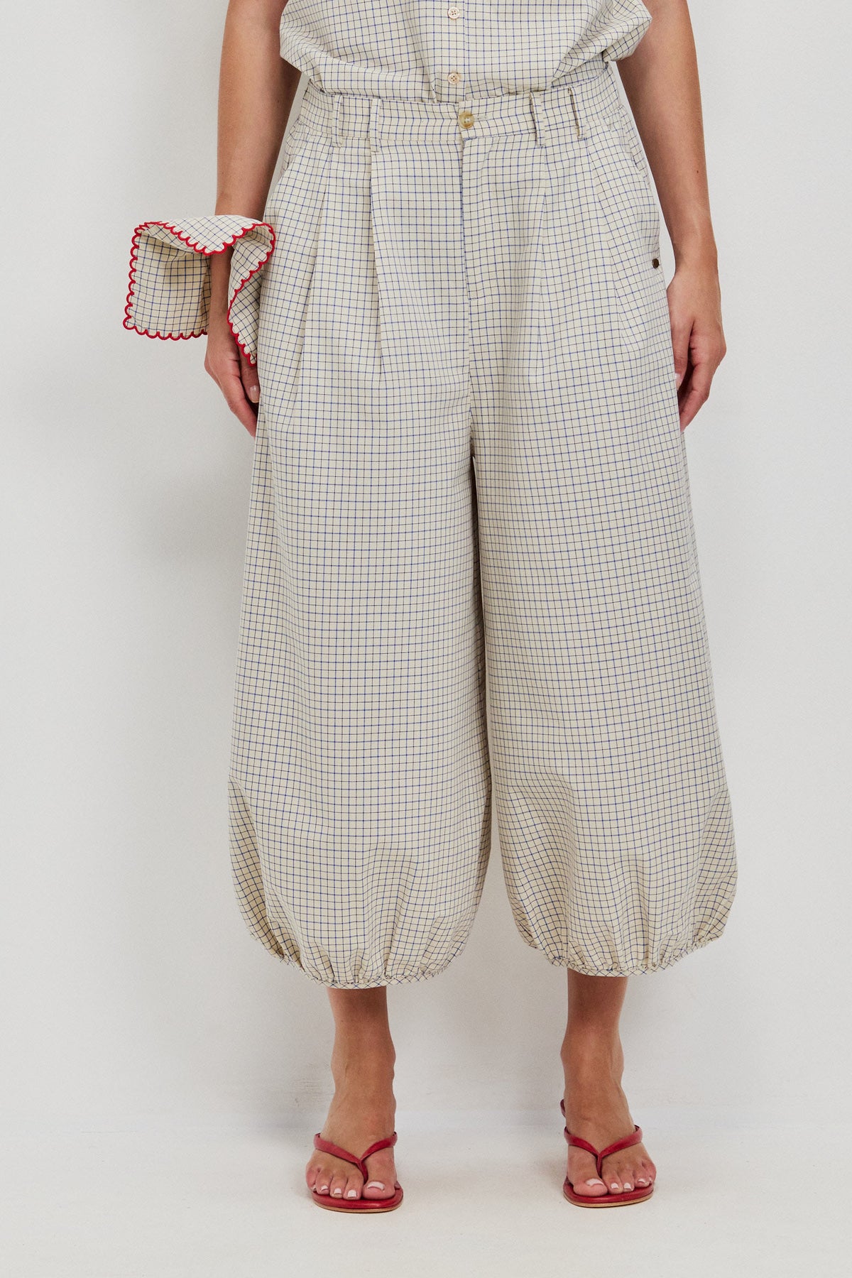 JAPANESE POPLIN TROUSERS
