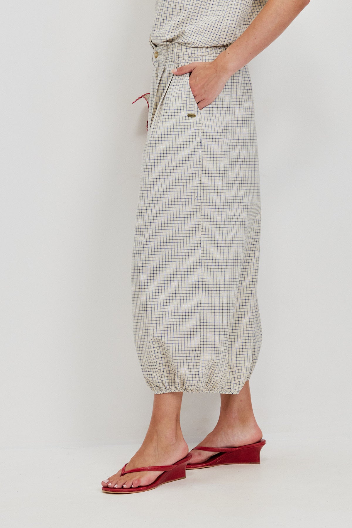 JAPANESE POPLIN TROUSERS