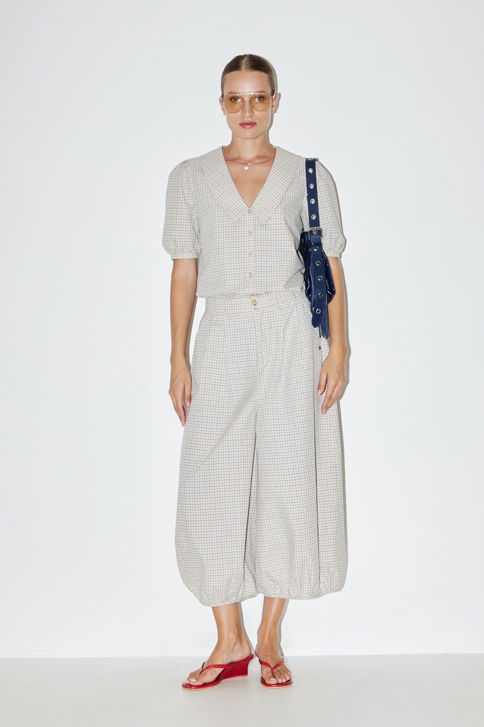 JAPANESE POPLIN TROUSERS