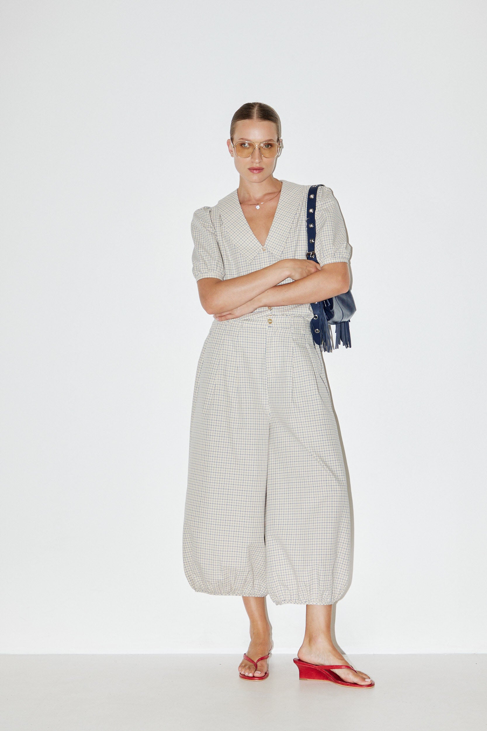JAPANESE POPLIN TROUSERS