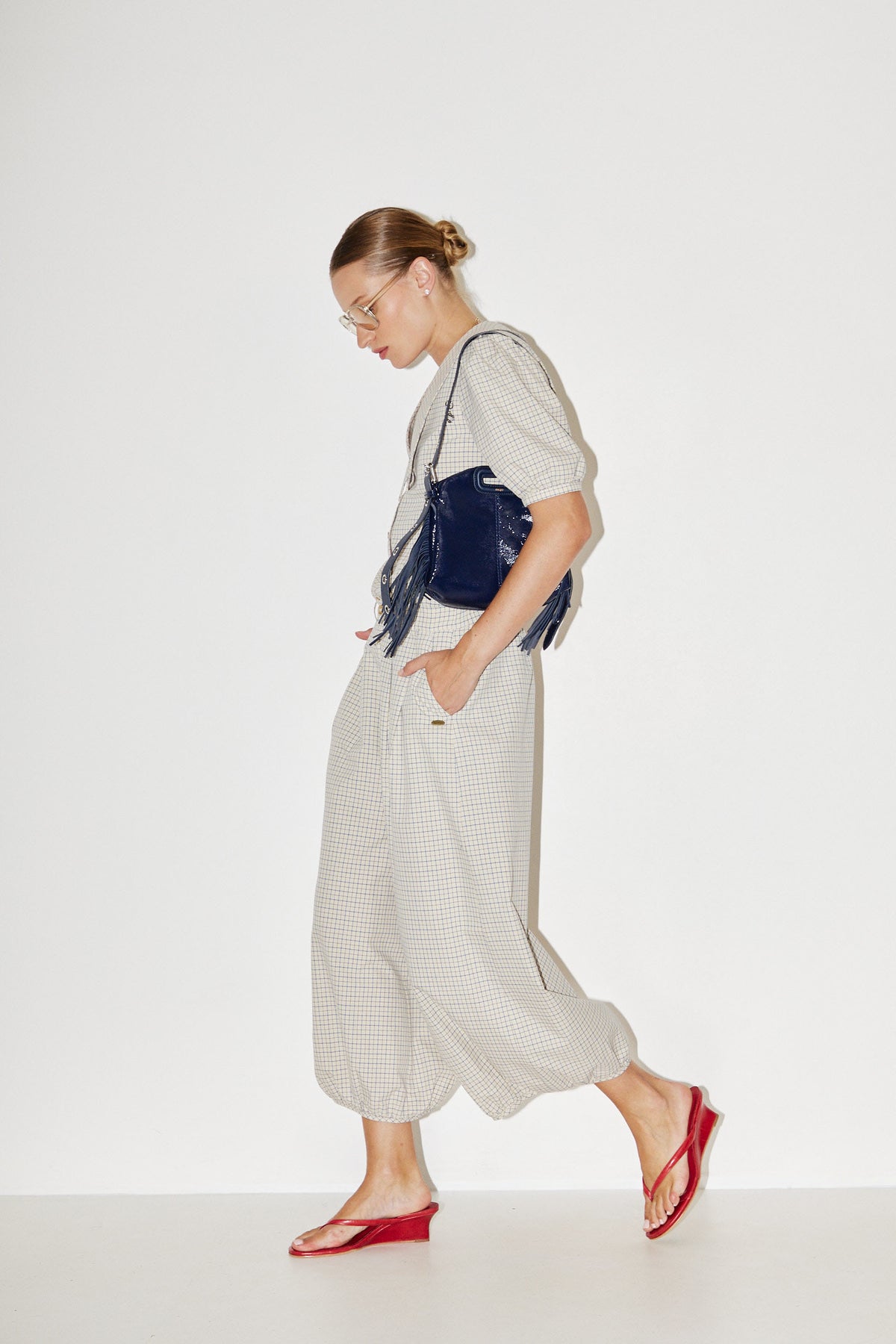 JAPANESE POPLIN TROUSERS
