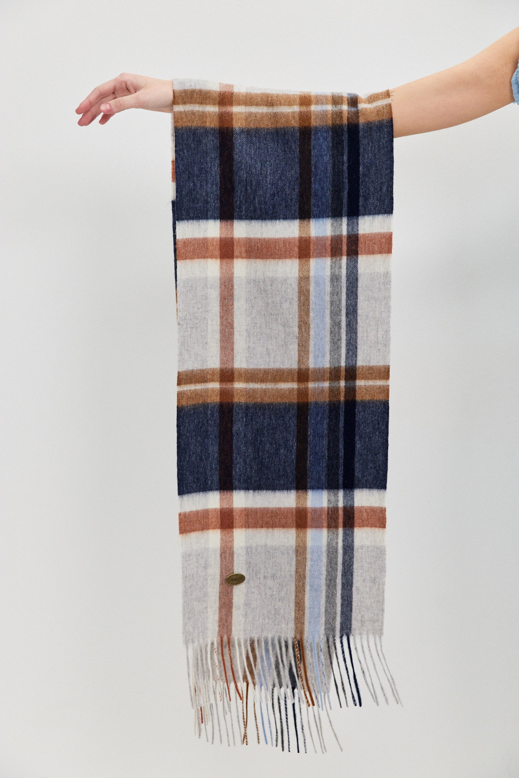 CHECKED SCARF