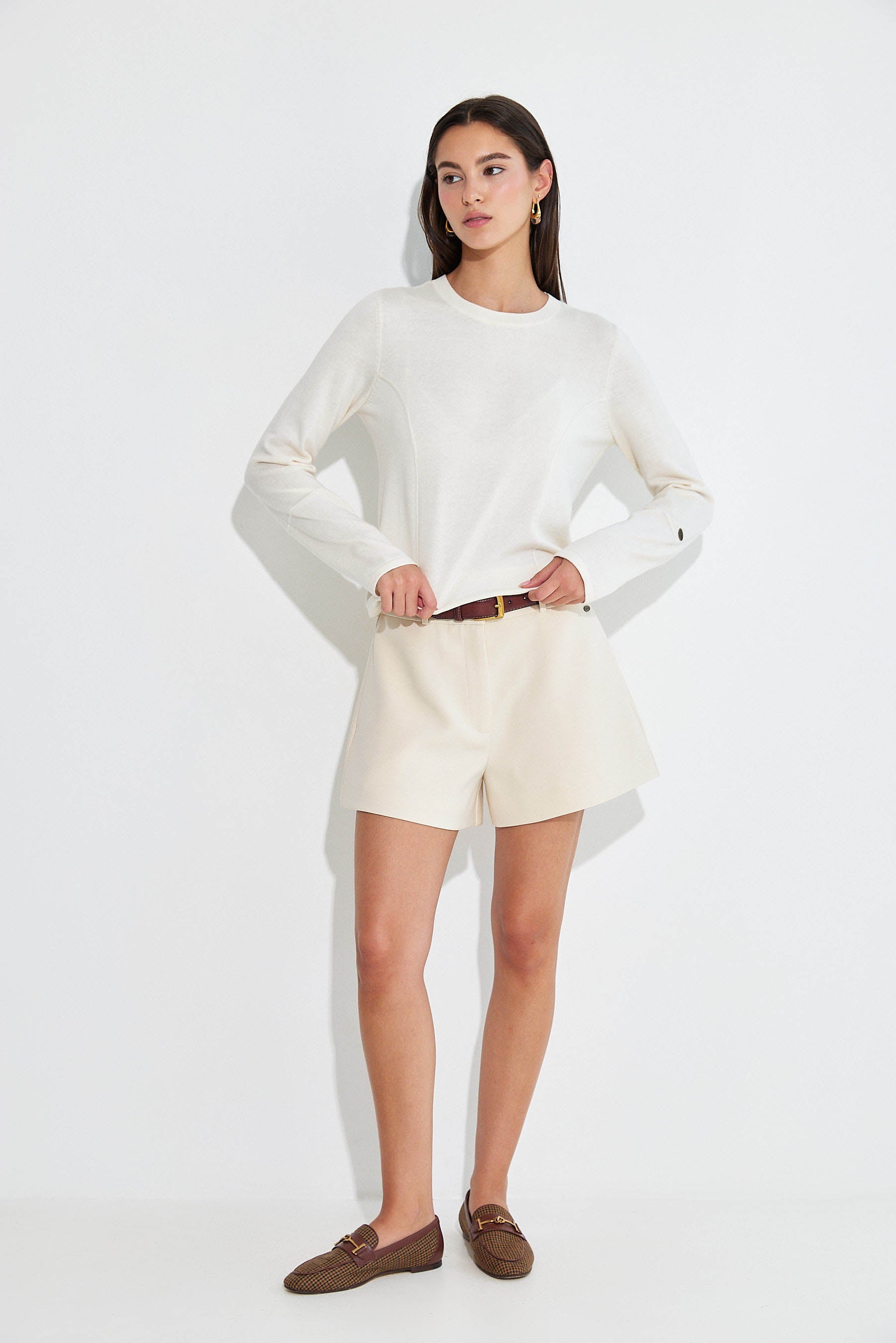 LONG SLEEVE PRINCESS SEAMS