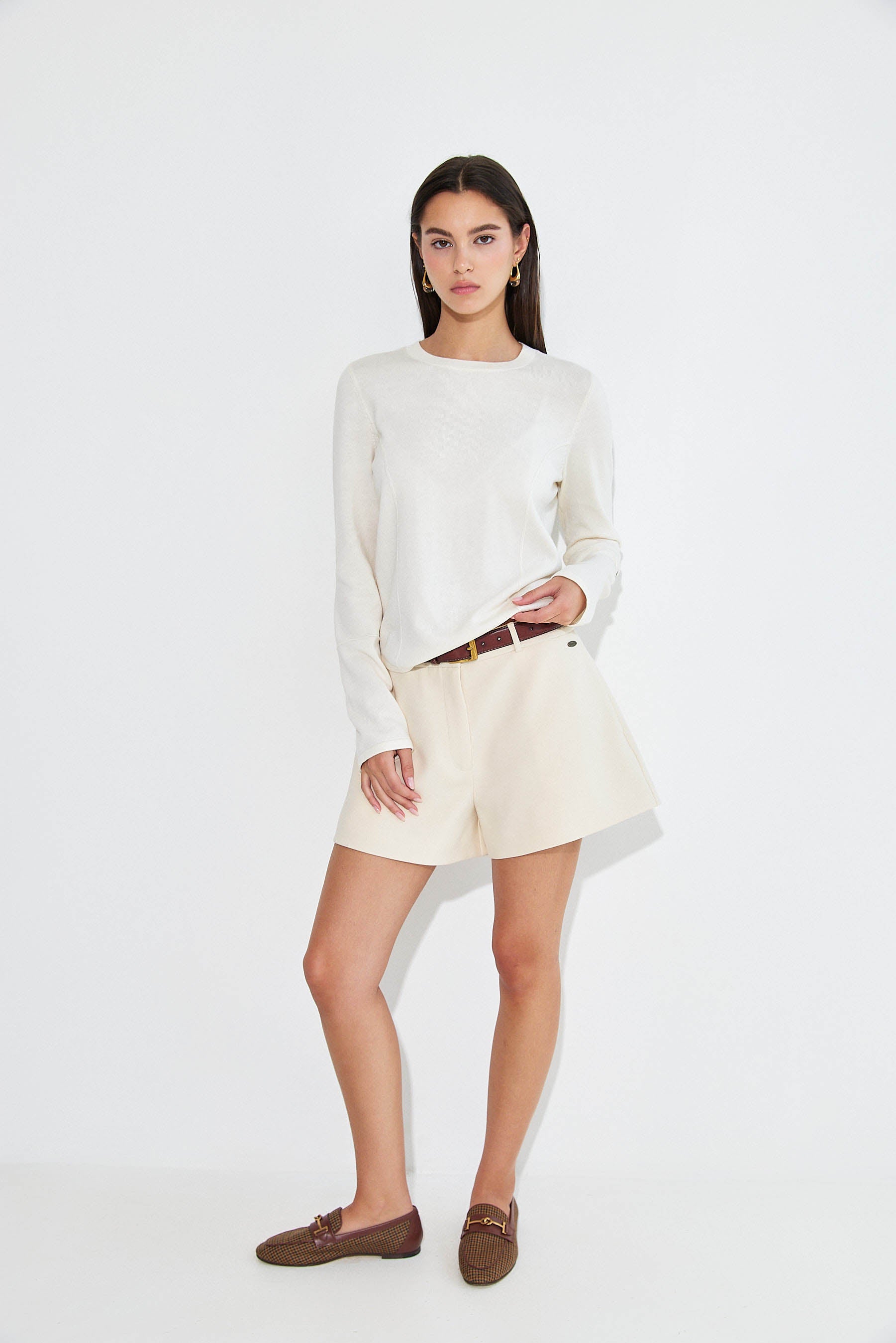LONG SLEEVE PRINCESS SEAMS