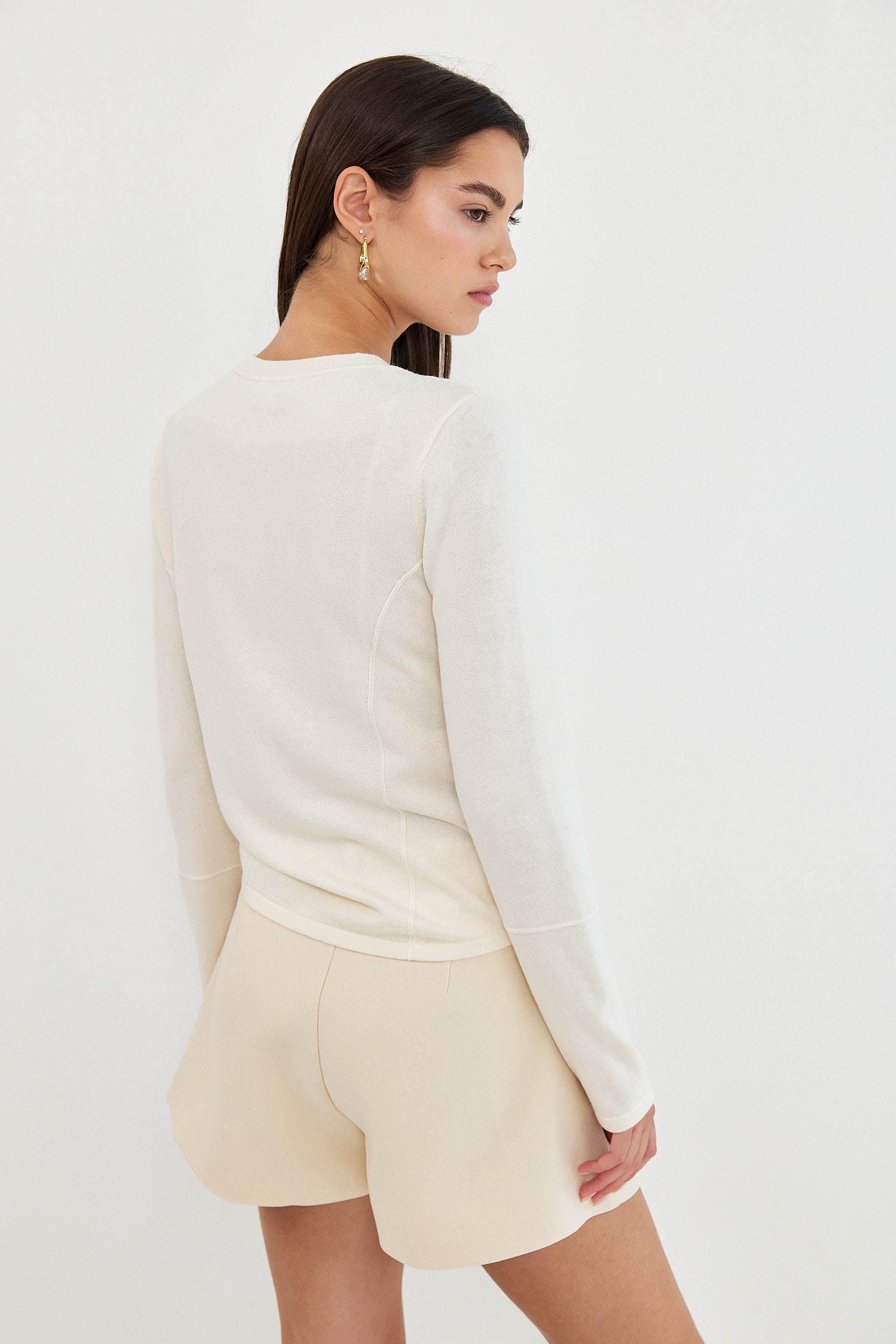LONG SLEEVE PRINCESS SEAMS