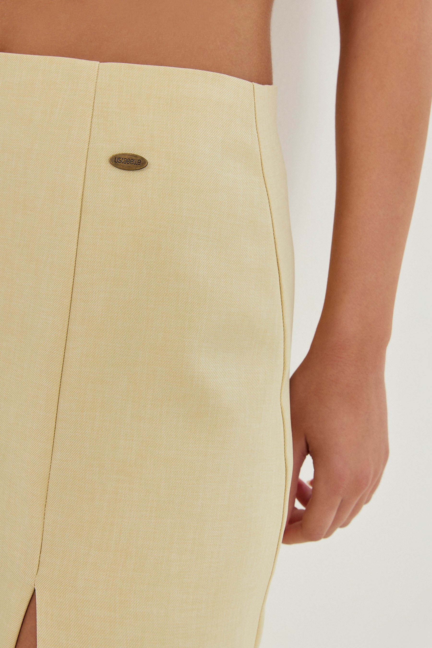 MAXI SLIT SKIRT