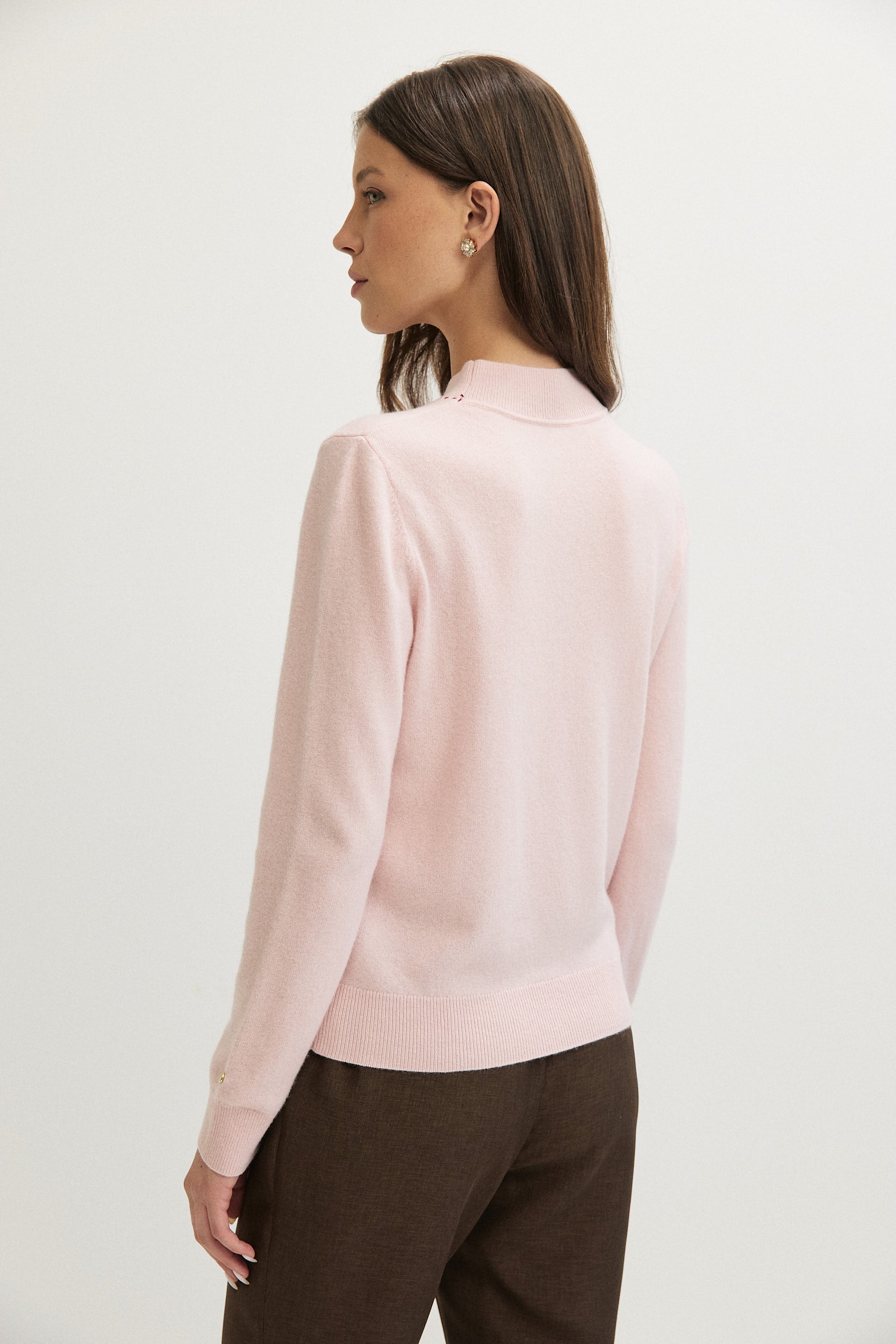 THIN WOOL EMB KNITWEAR