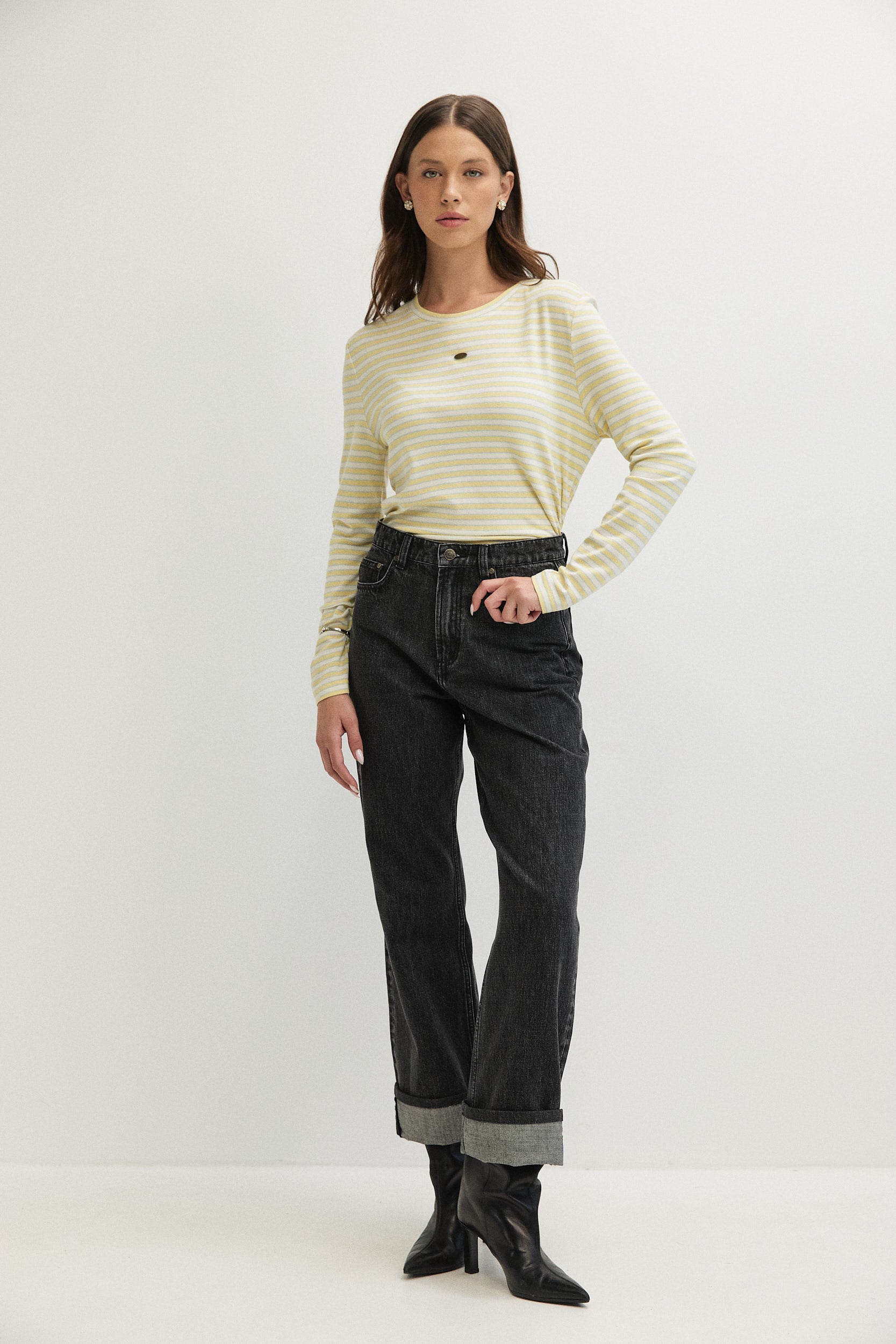 LONG SLEEVES STRIPE SHIRT