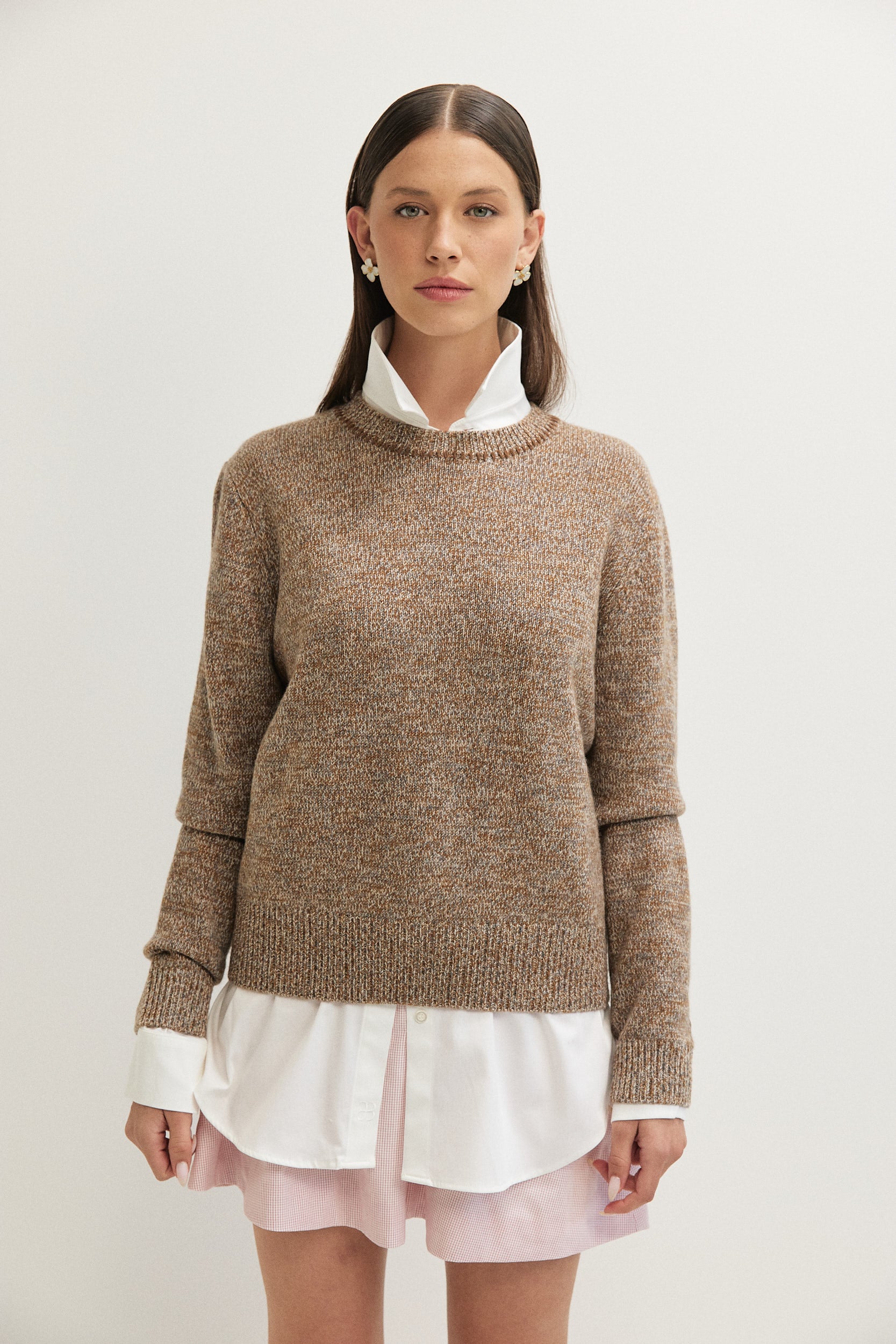 MELANGE WOOL KNITWEAR
