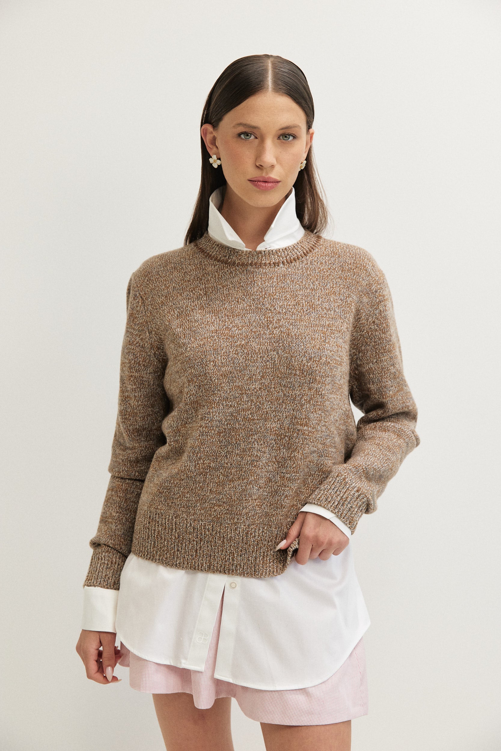 MELANGE WOOL KNITWEAR
