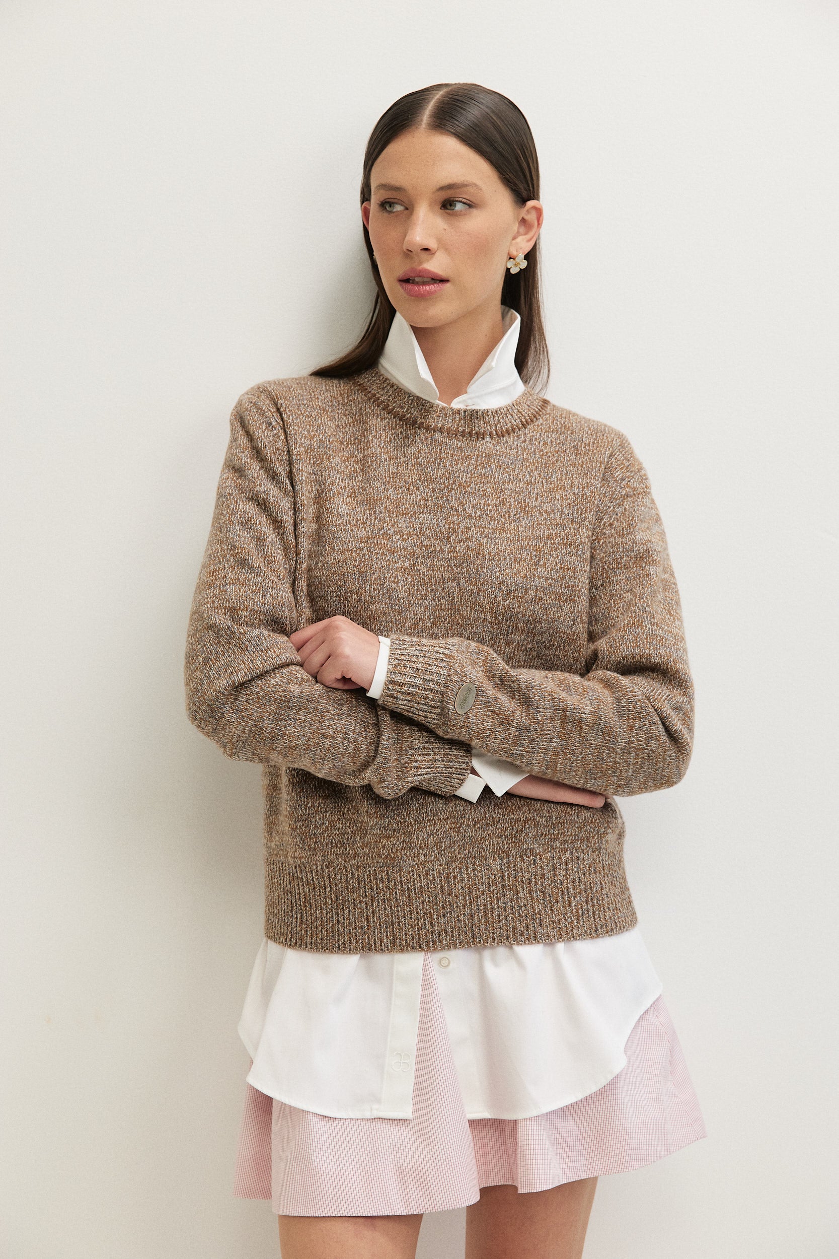 MELANGE WOOL KNITWEAR