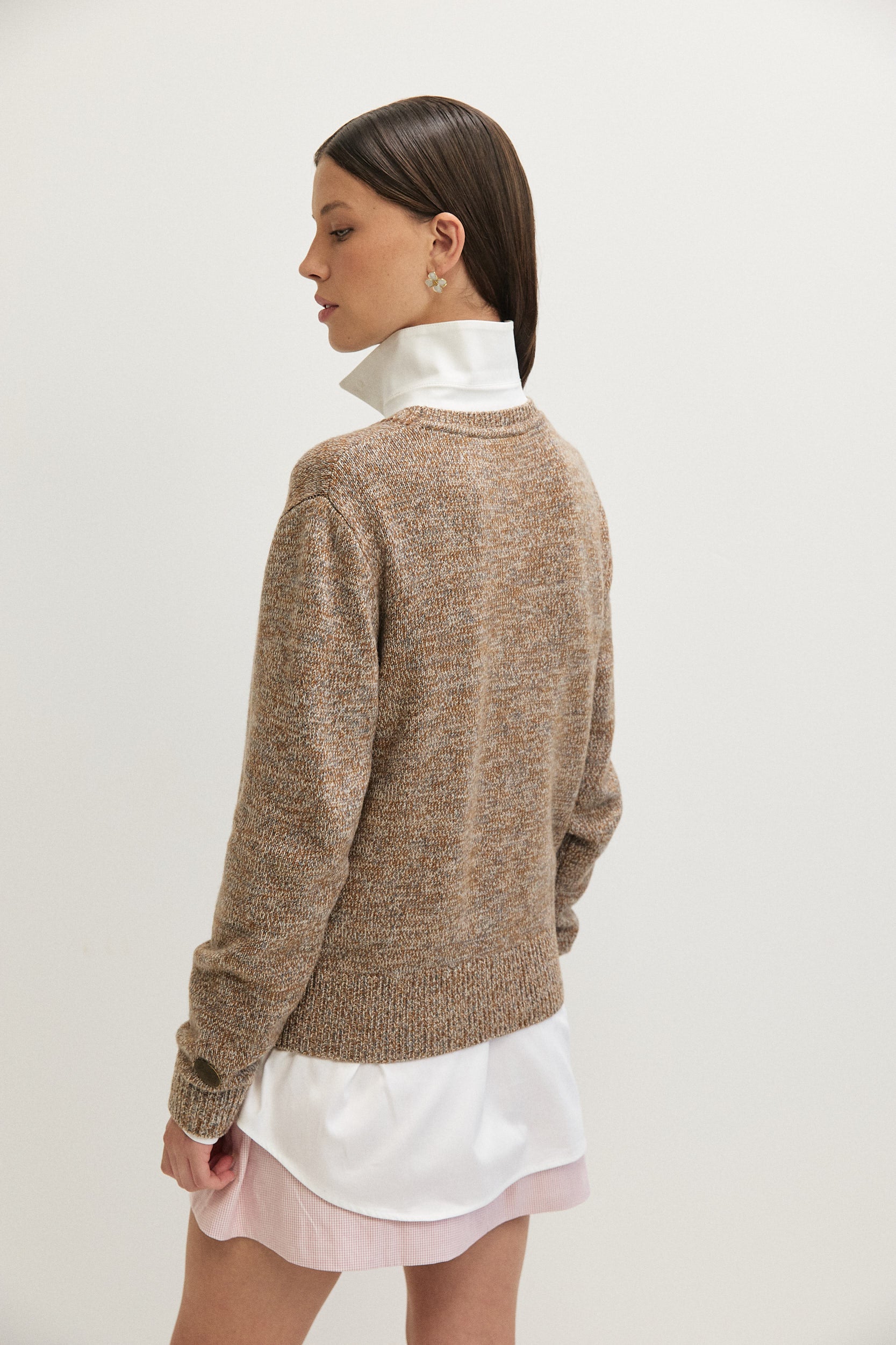 MELANGE WOOL KNITWEAR