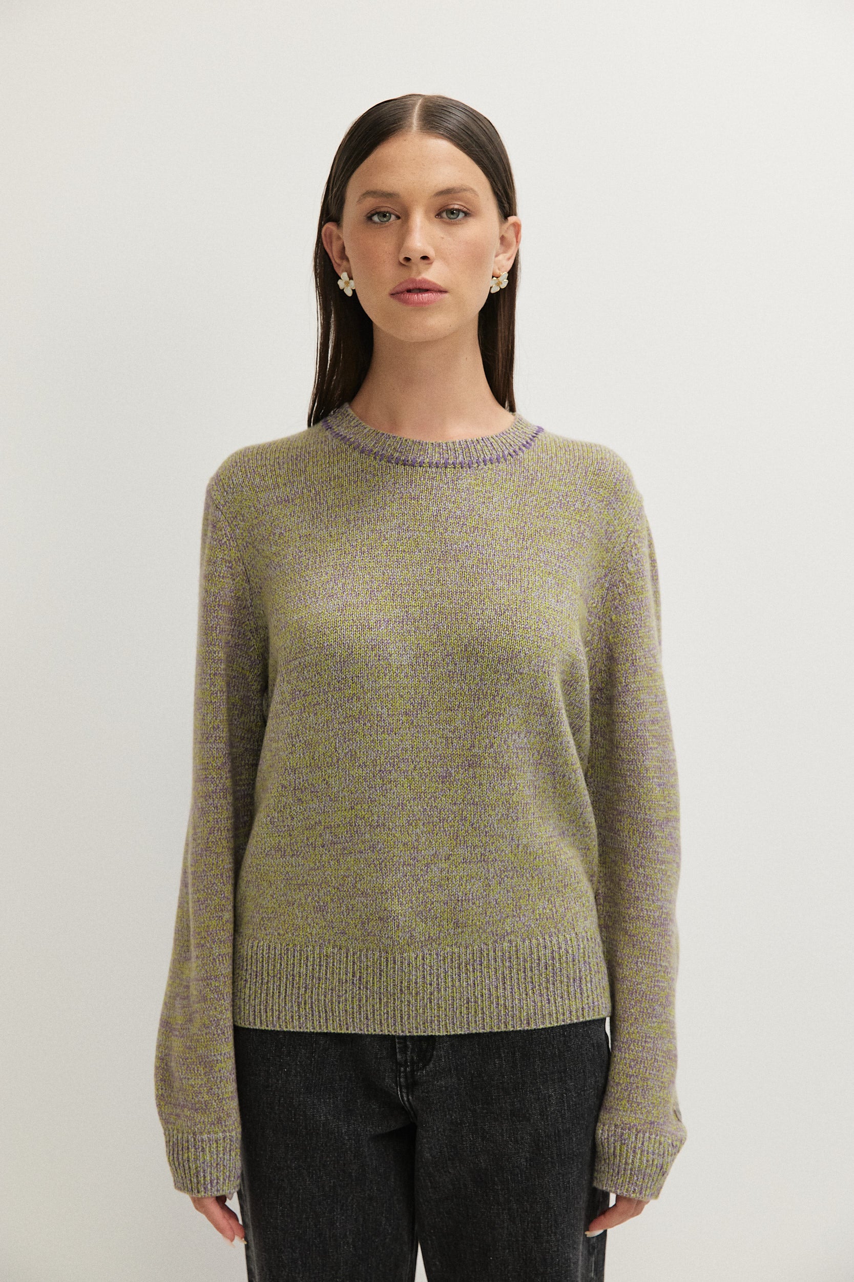 MELANGE WOOL KNITWEAR