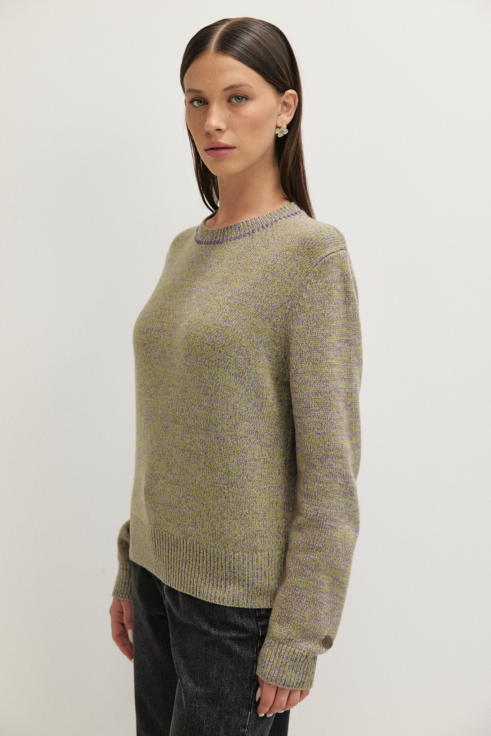 MELANGE WOOL KNITWEAR