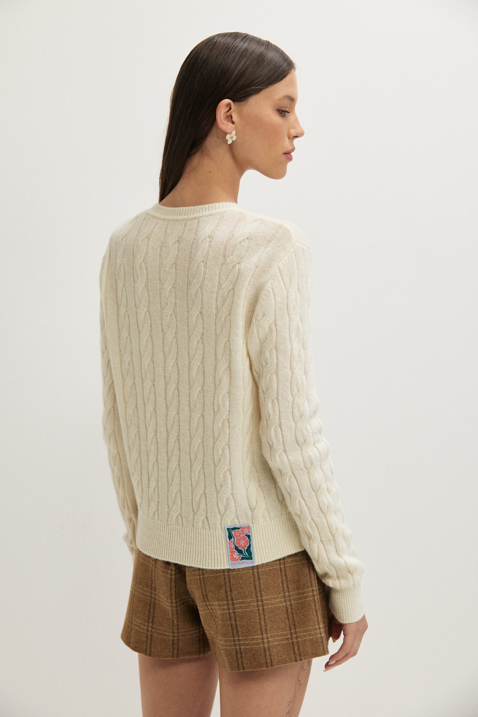 CABLE CARDIGAN
