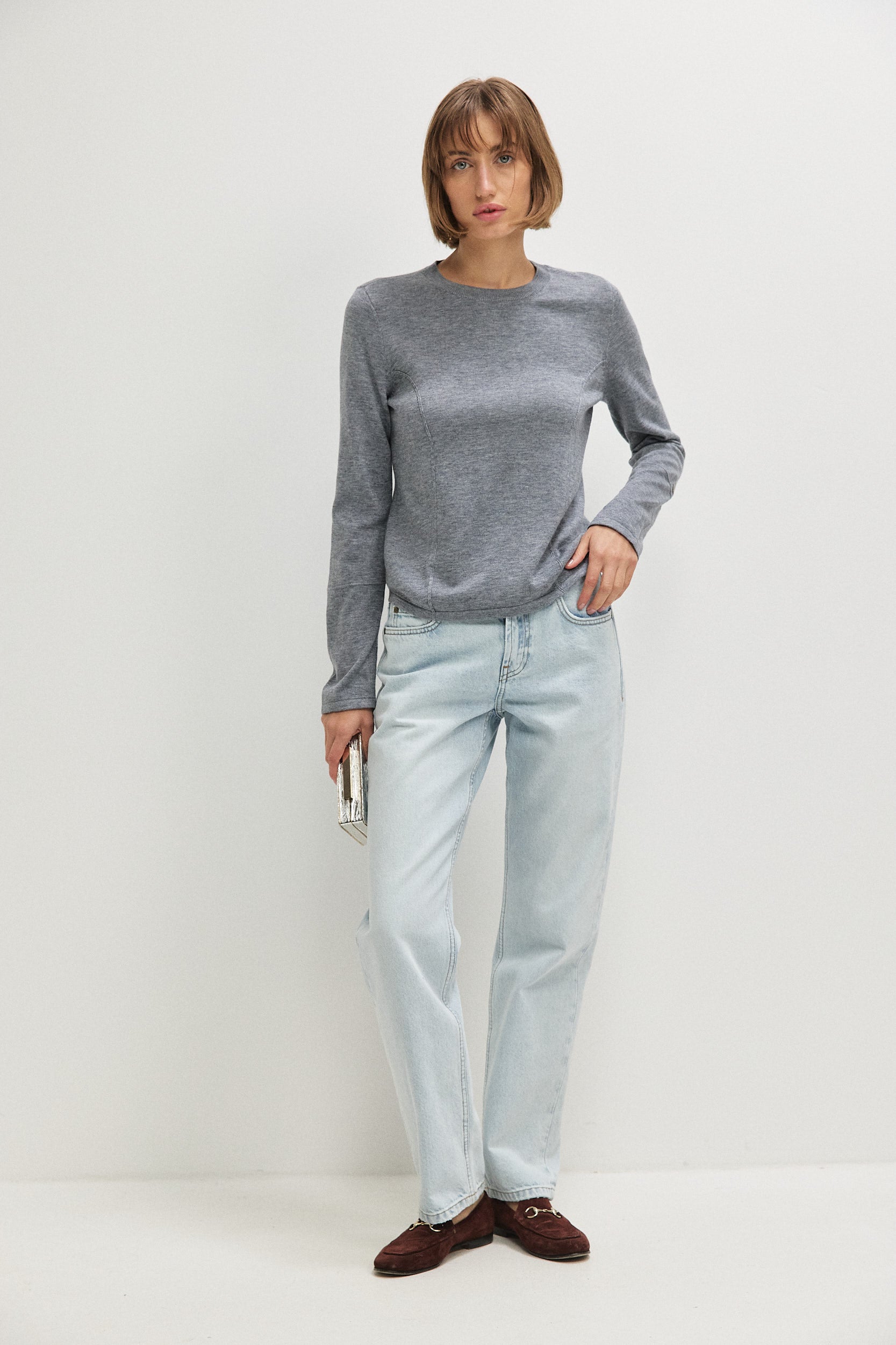 LONG SLEEVE PRINCESS SEAMS