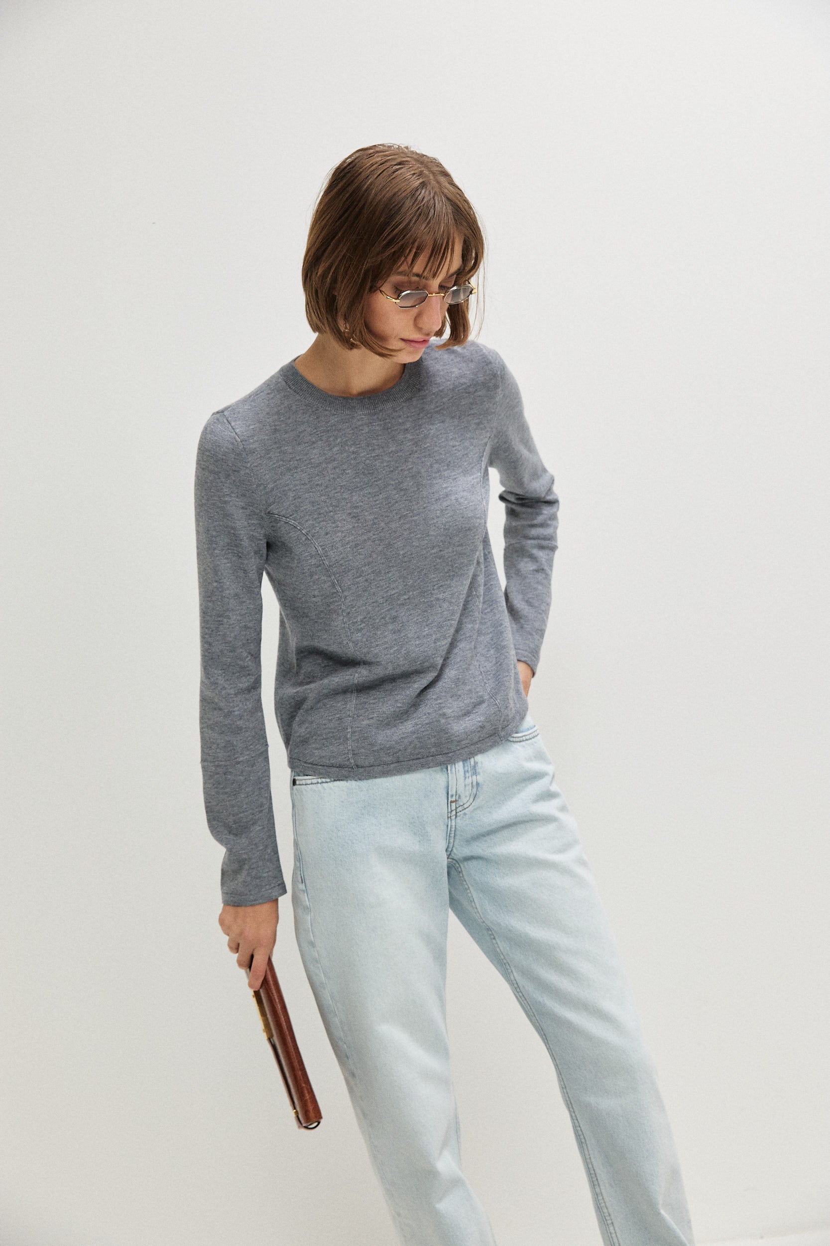 LONG SLEEVE PRINCESS SEAMS